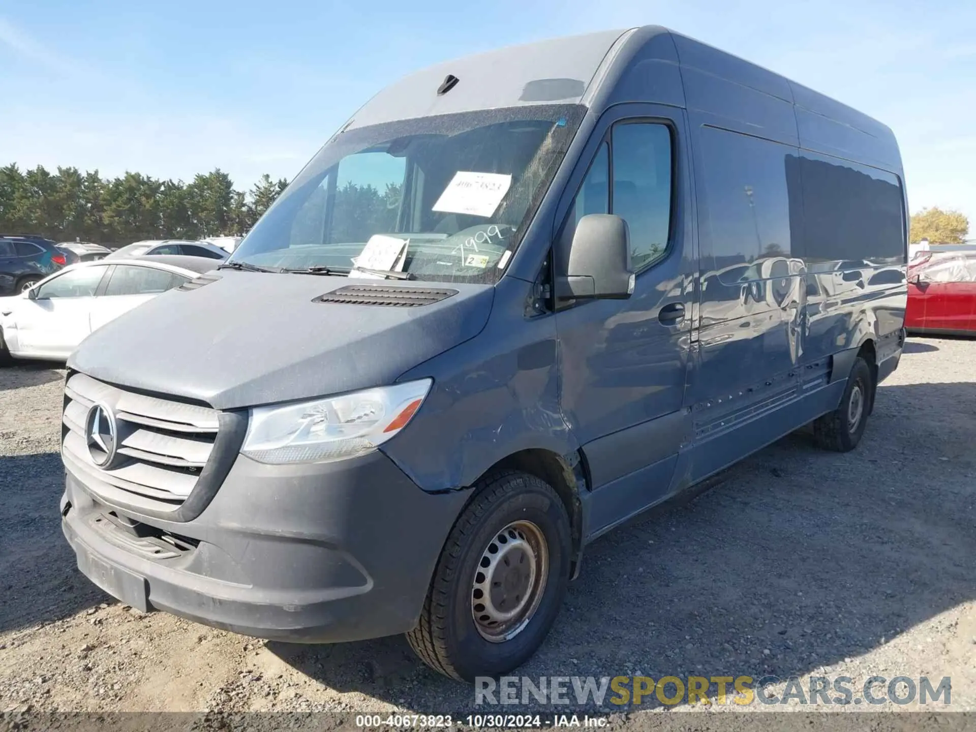 2 Photograph of a damaged car WD4PF1CDXKP127999 MERCEDES-BENZ SPRINTER 2500 2019