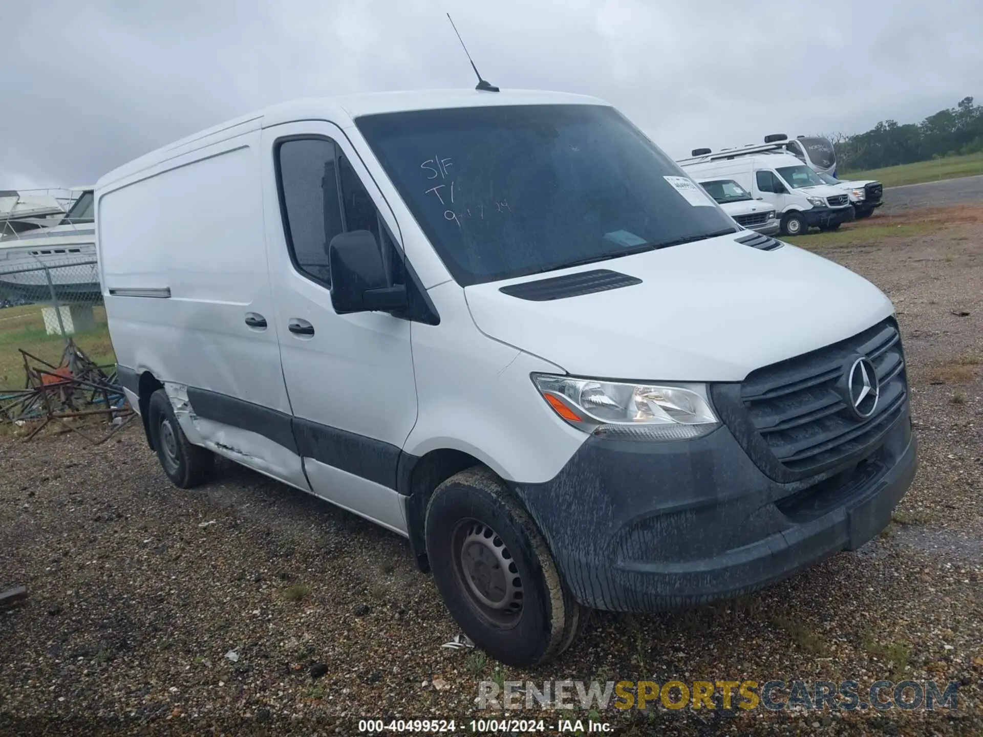 1 Photograph of a damaged car W1W4EBHY6LT023976 MERCEDES-BENZ SPRINTER 2500 2020