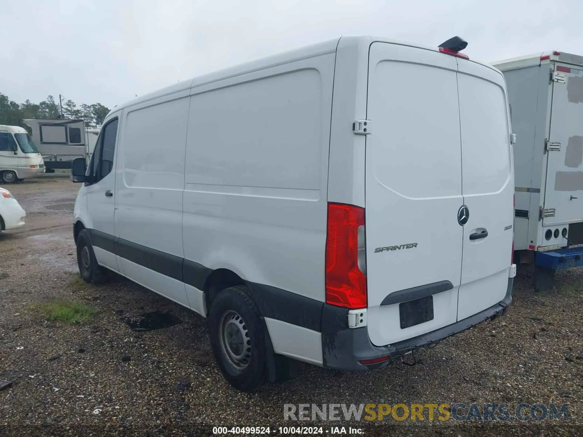 3 Photograph of a damaged car W1W4EBHY6LT023976 MERCEDES-BENZ SPRINTER 2500 2020