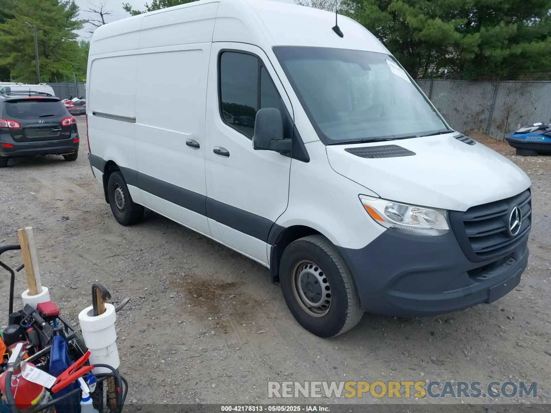 1 Photograph of a damaged car W1W4EBHY9LT022420 MERCEDES-BENZ SPRINTER 2500 2020