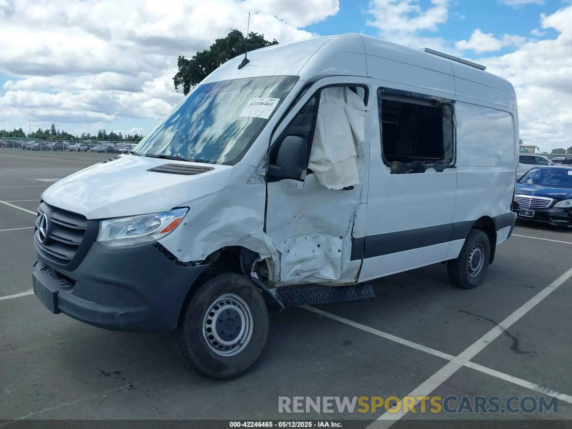 2 Photograph of a damaged car W1W4EBVY4LP214566 MERCEDES-BENZ SPRINTER 2500 2020