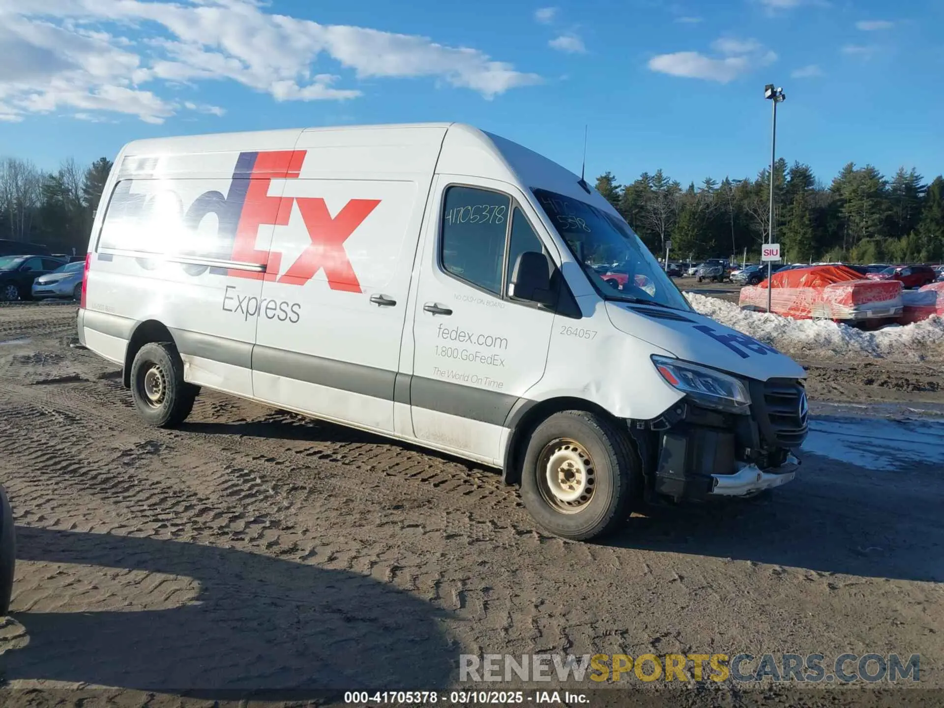 1 Фотография поврежденного автомобиля W1Y4ECHYXLP236211 MERCEDES-BENZ SPRINTER 2500 2020