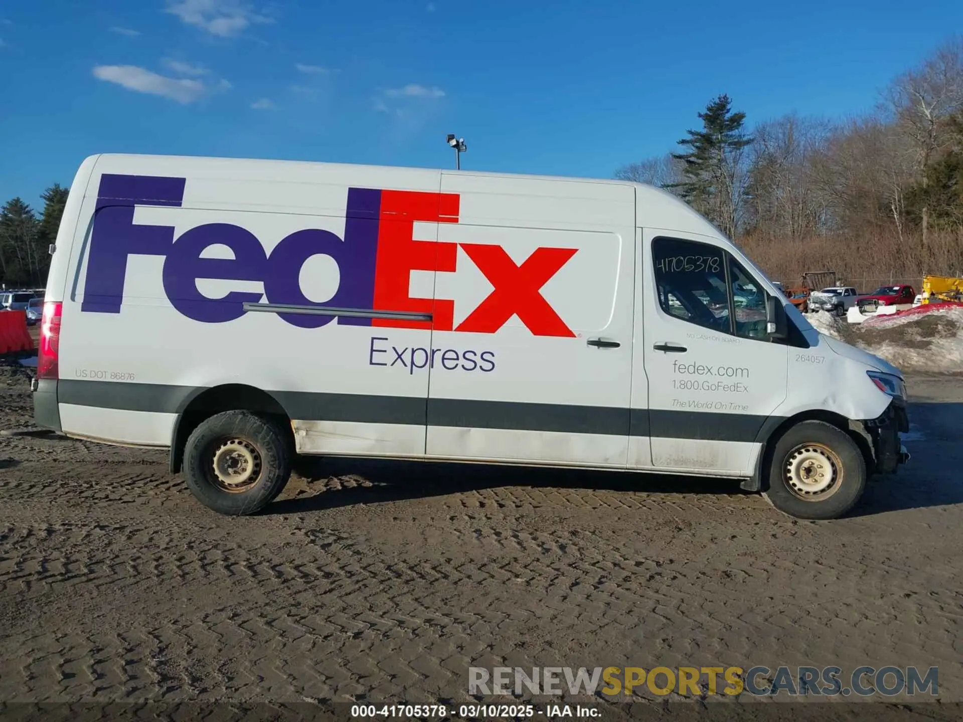 12 Фотография поврежденного автомобиля W1Y4ECHYXLP236211 MERCEDES-BENZ SPRINTER 2500 2020