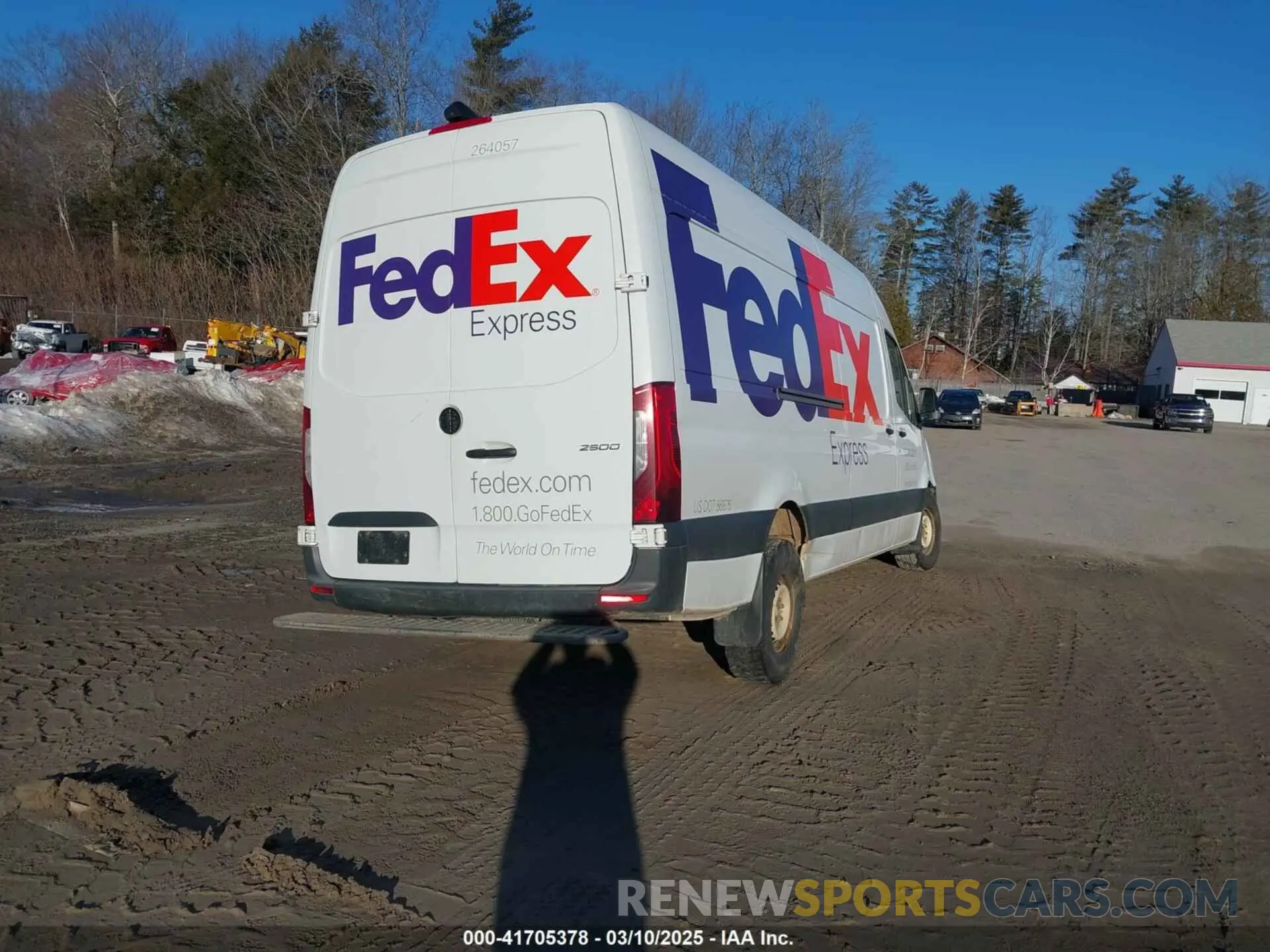 4 Фотография поврежденного автомобиля W1Y4ECHYXLP236211 MERCEDES-BENZ SPRINTER 2500 2020