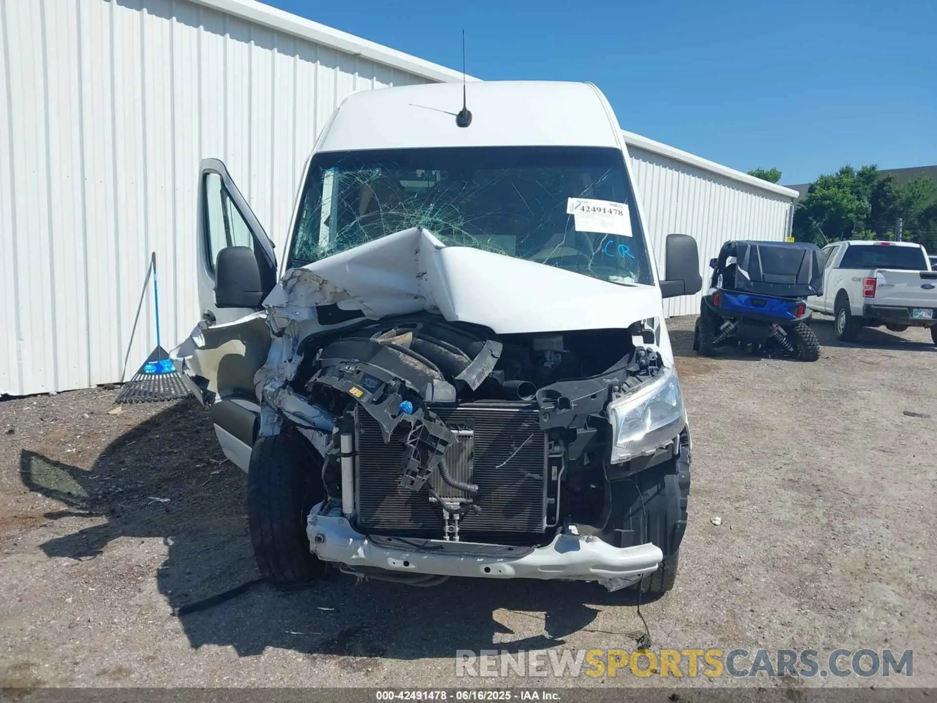 11 Photograph of a damaged car W1W4DCHY0MT048074 MERCEDES-BENZ SPRINTER 2500 2021
