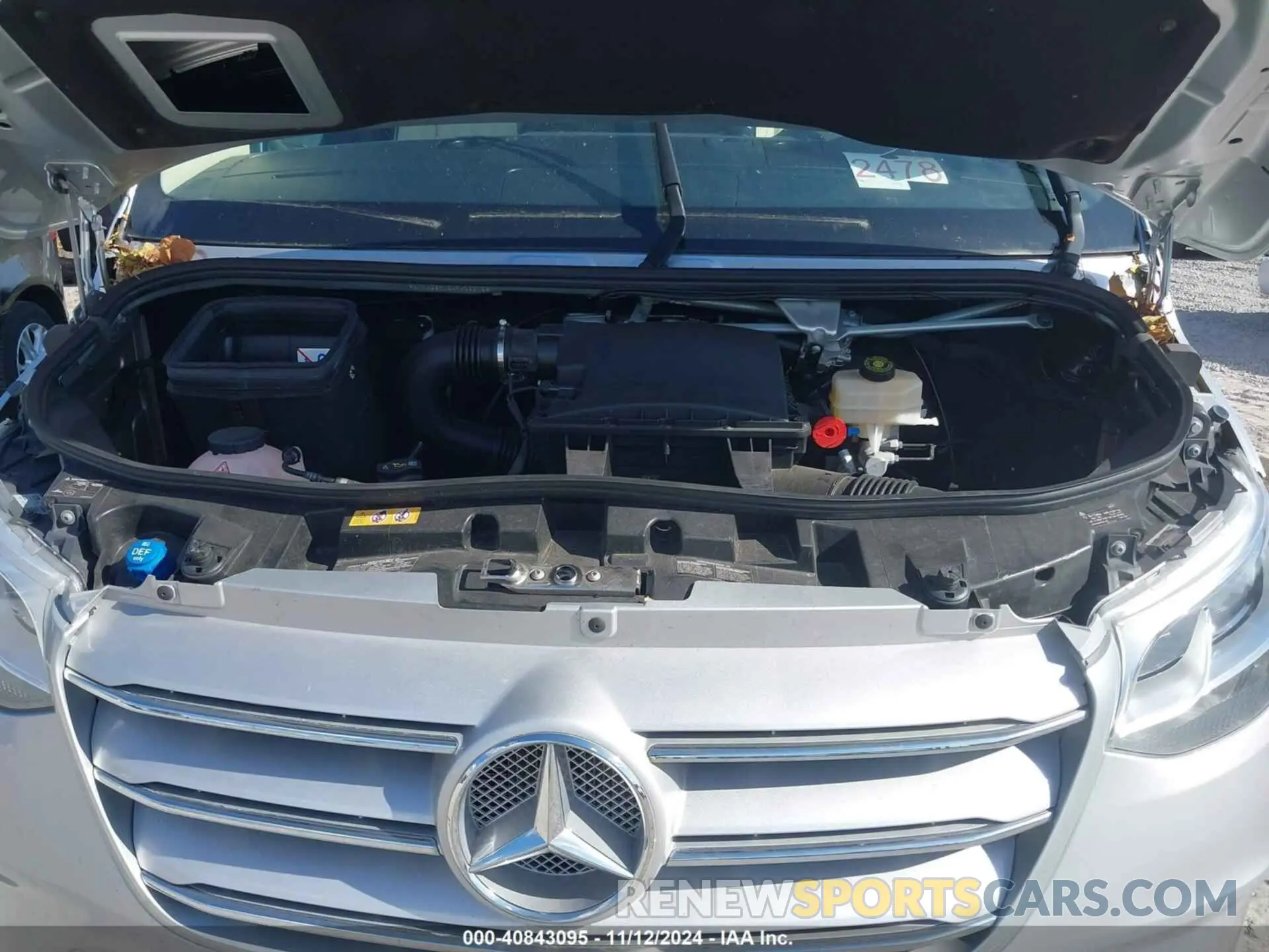 10 Photograph of a damaged car W1X4EBHY5MP429379 MERCEDES-BENZ SPRINTER 2500 2021