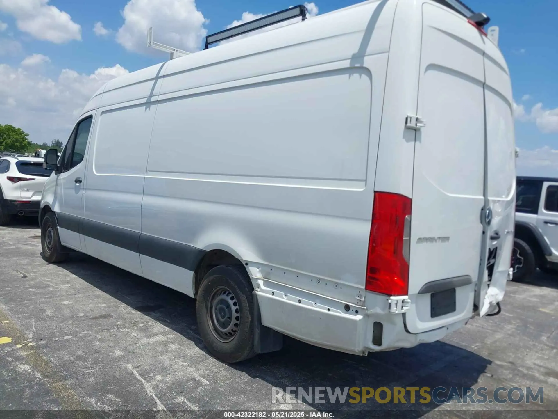 3 Фотография поврежденного автомобиля W1Y40CHY0MT062026 MERCEDES-BENZ SPRINTER 2500 2021