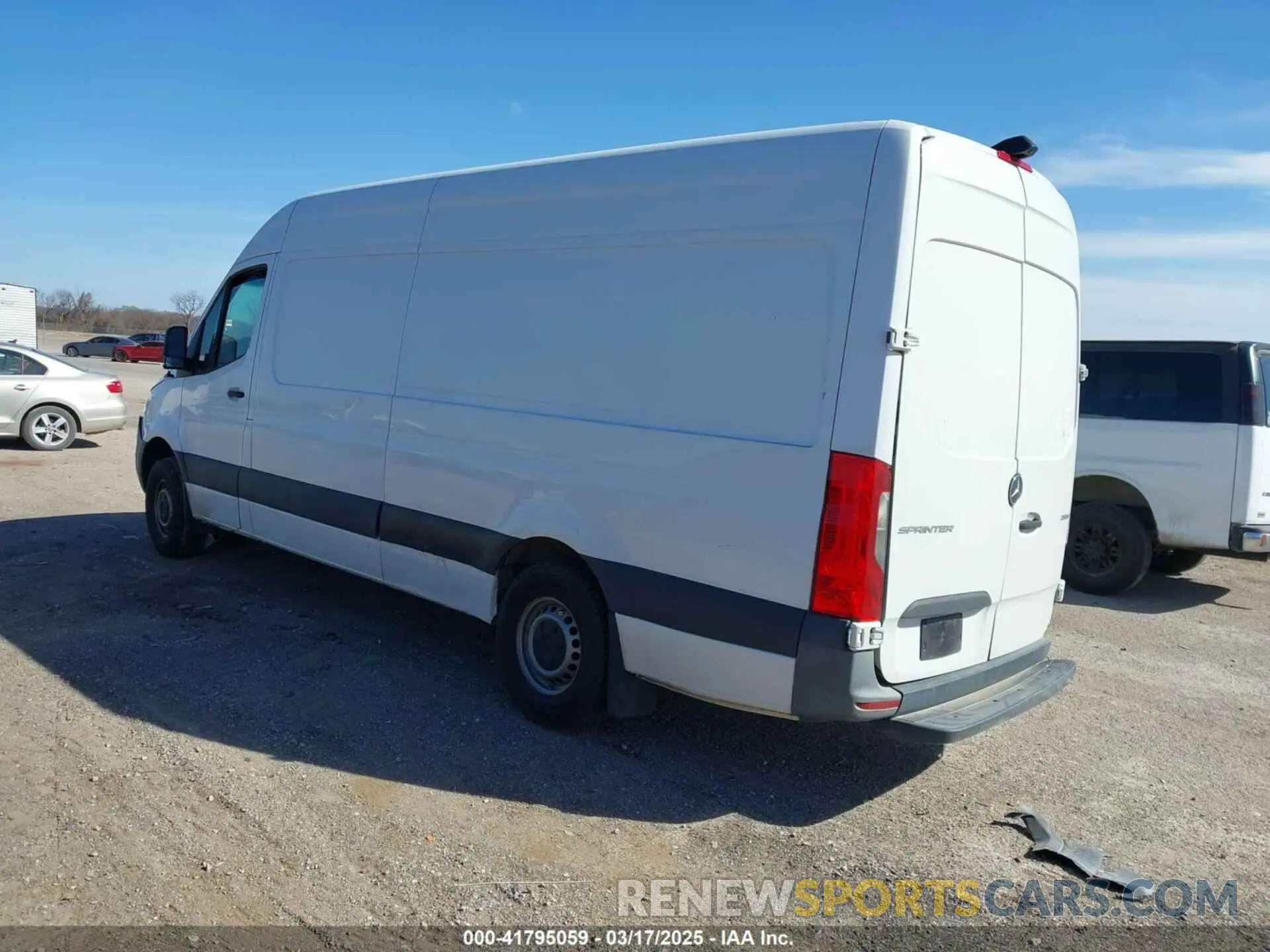 3 Фотография поврежденного автомобиля W1Y40CHY2MT062027 MERCEDES-BENZ SPRINTER 2500 2021