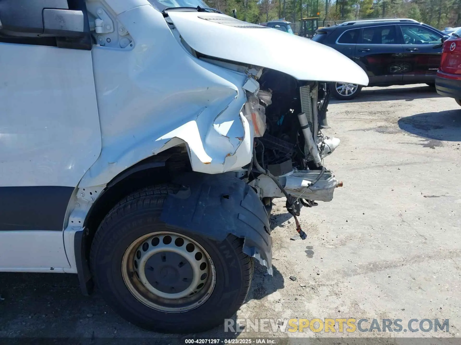 19 Фотография поврежденного автомобиля W1Y40CHY6MT044646 MERCEDES-BENZ SPRINTER 2500 2021