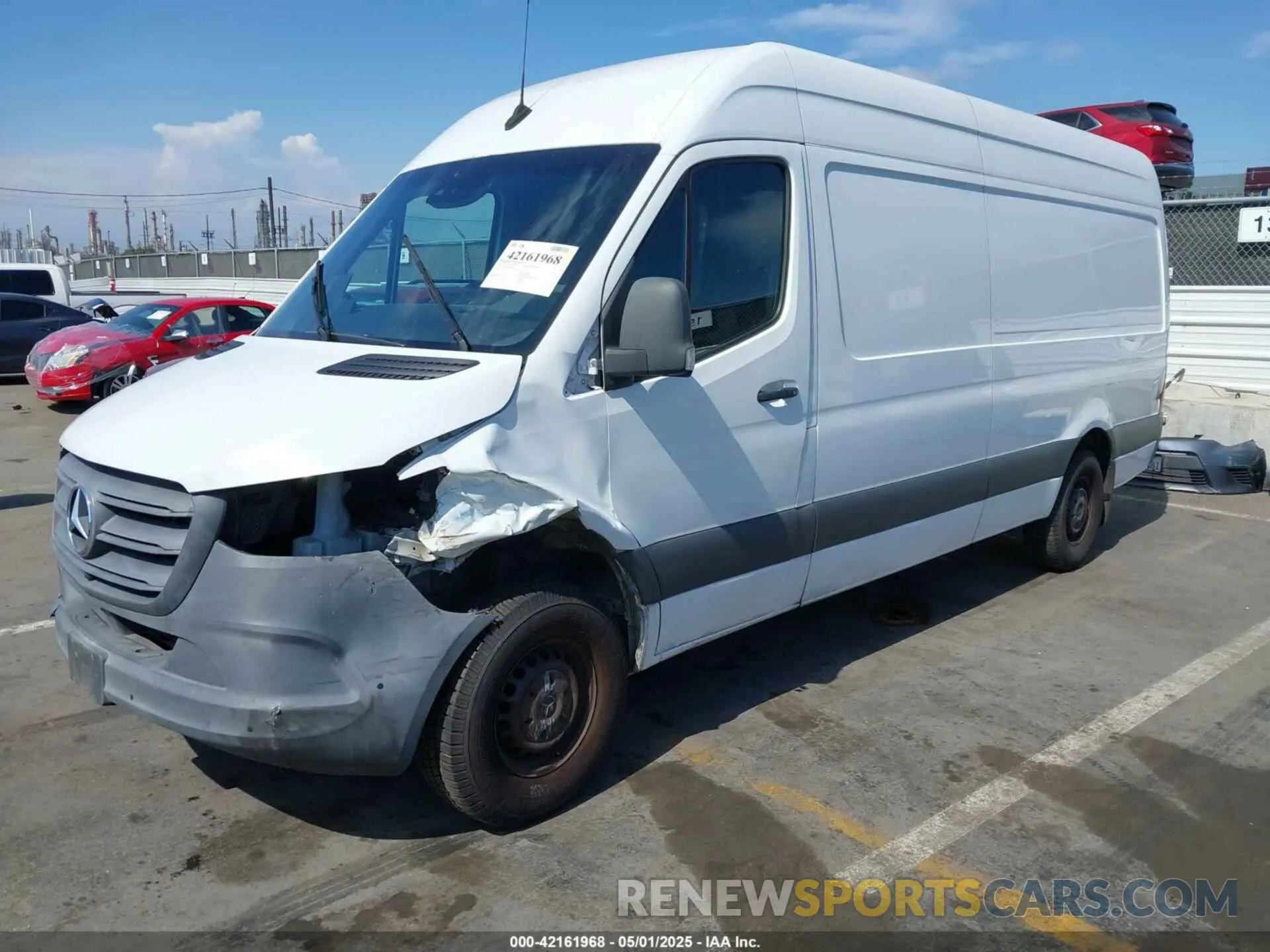 2 Фотография поврежденного автомобиля W1Y4DCHY2MT045927 MERCEDES-BENZ SPRINTER 2500 2021