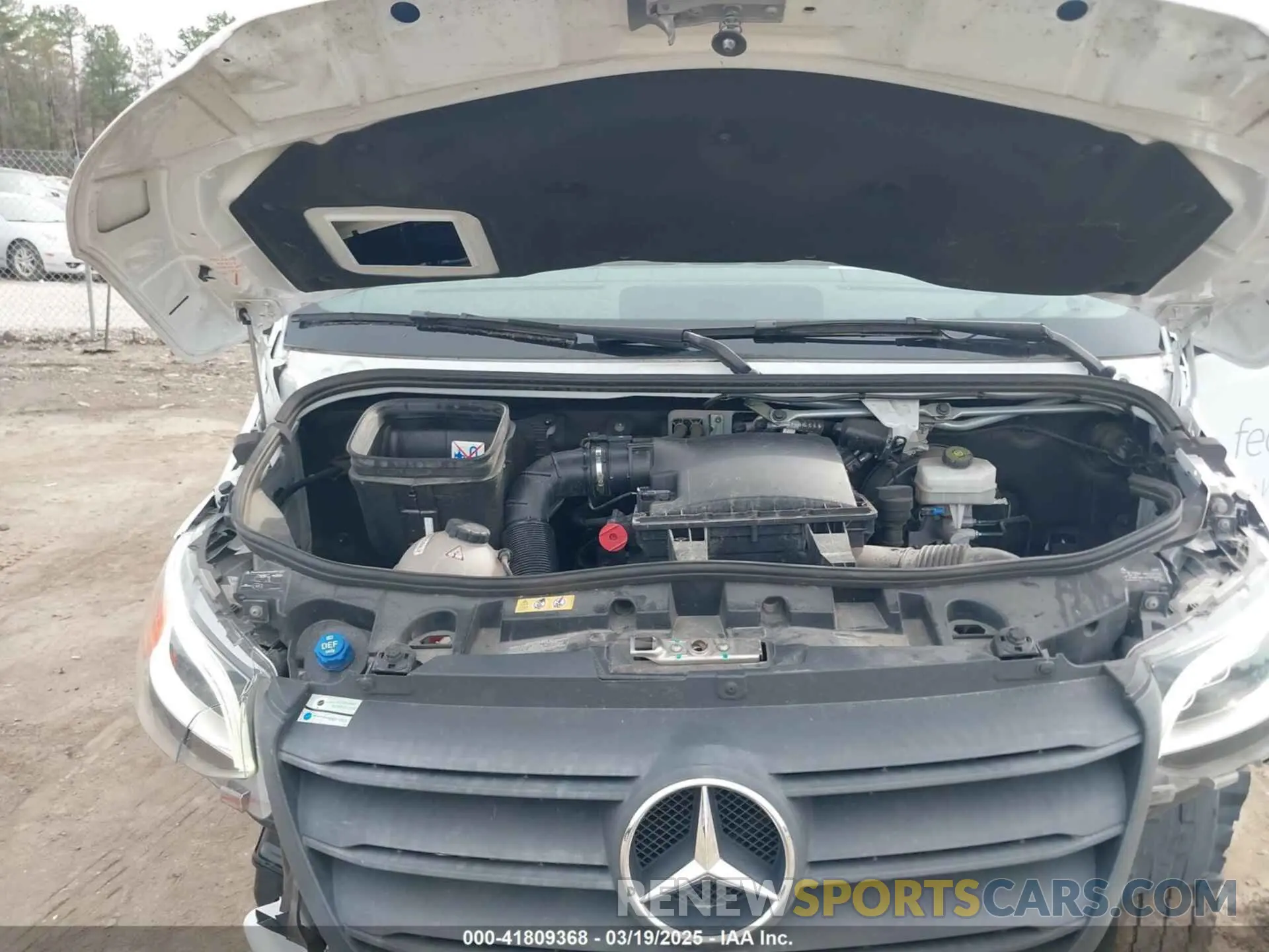 10 Фотография поврежденного автомобиля W1Y4DCHY5MT070966 MERCEDES-BENZ SPRINTER 2500 2021