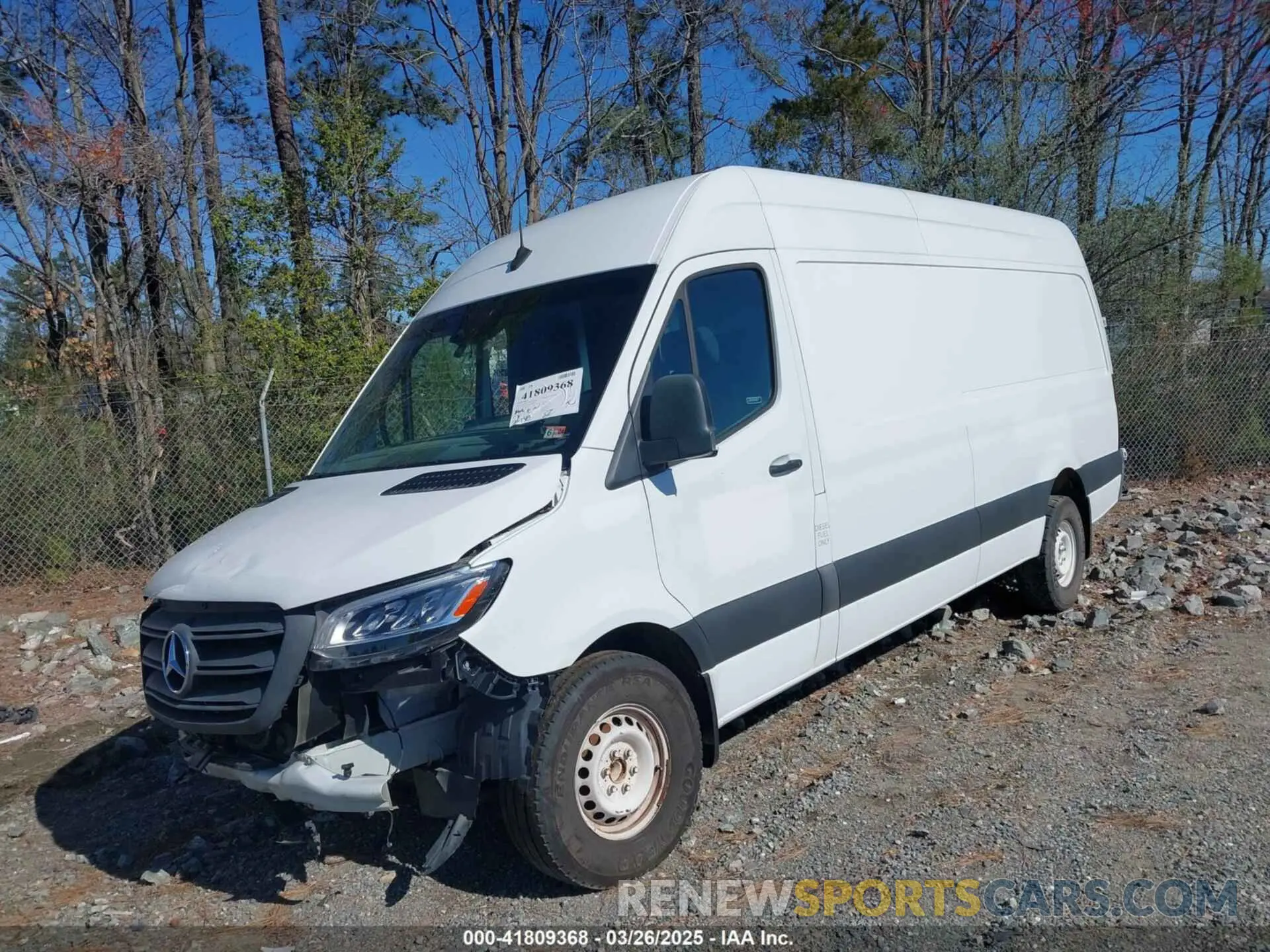 2 Фотография поврежденного автомобиля W1Y4DCHY5MT070966 MERCEDES-BENZ SPRINTER 2500 2021