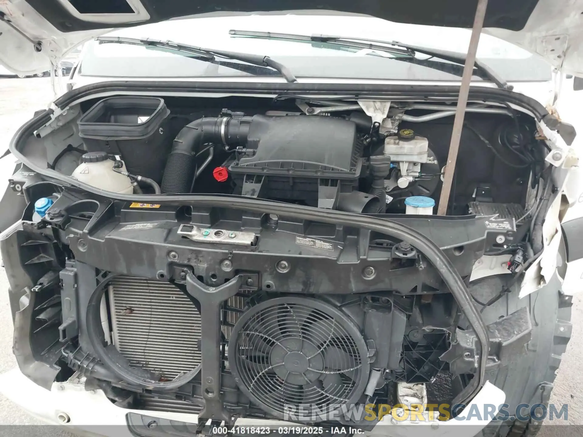 10 Фотография поврежденного автомобиля W1Y4DCHY9MT049716 MERCEDES-BENZ SPRINTER 2500 2021