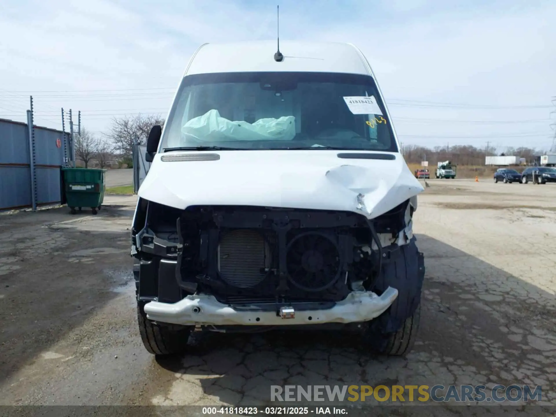 13 Фотография поврежденного автомобиля W1Y4DCHY9MT049716 MERCEDES-BENZ SPRINTER 2500 2021