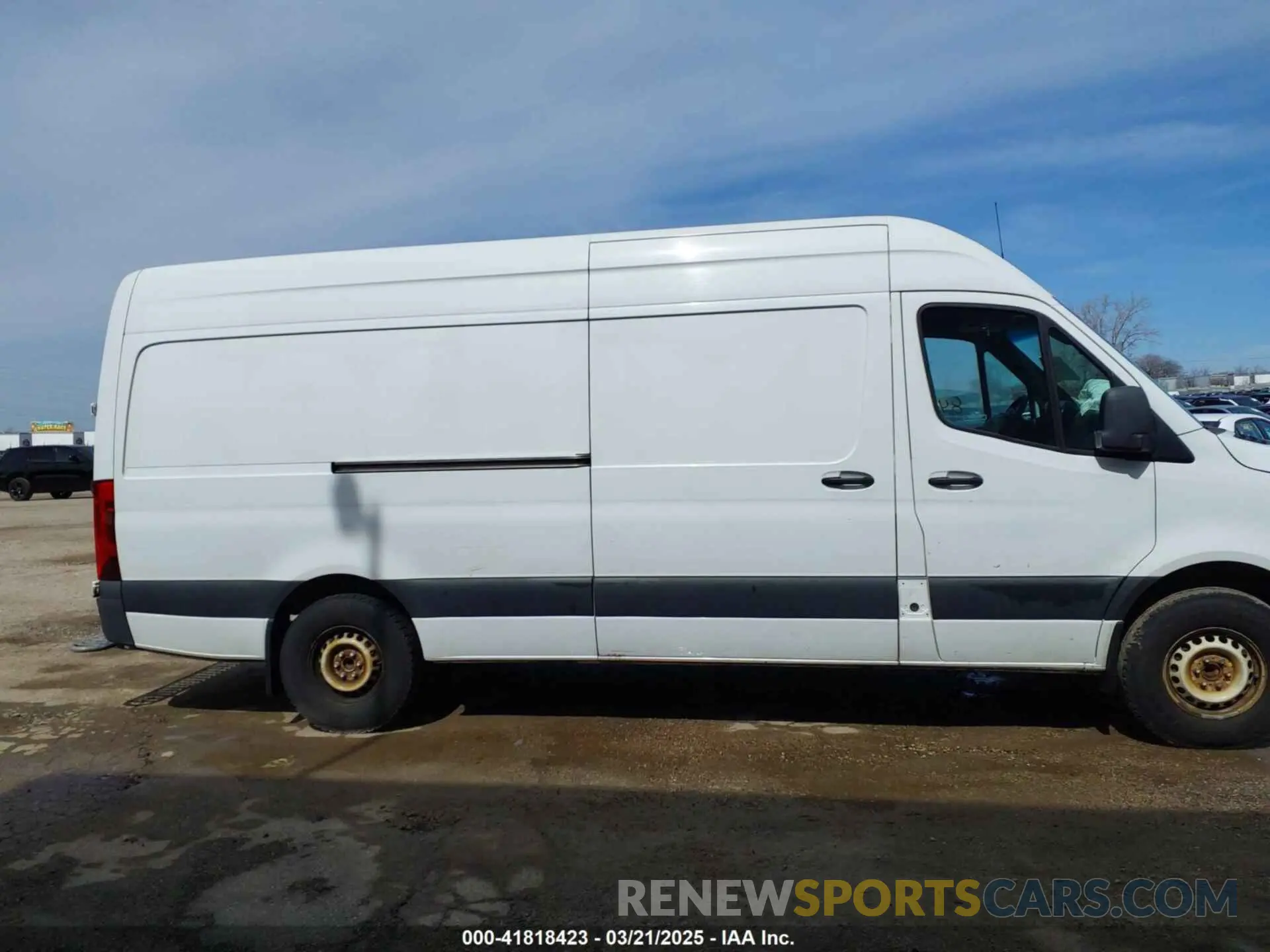 14 Фотография поврежденного автомобиля W1Y4DCHY9MT049716 MERCEDES-BENZ SPRINTER 2500 2021