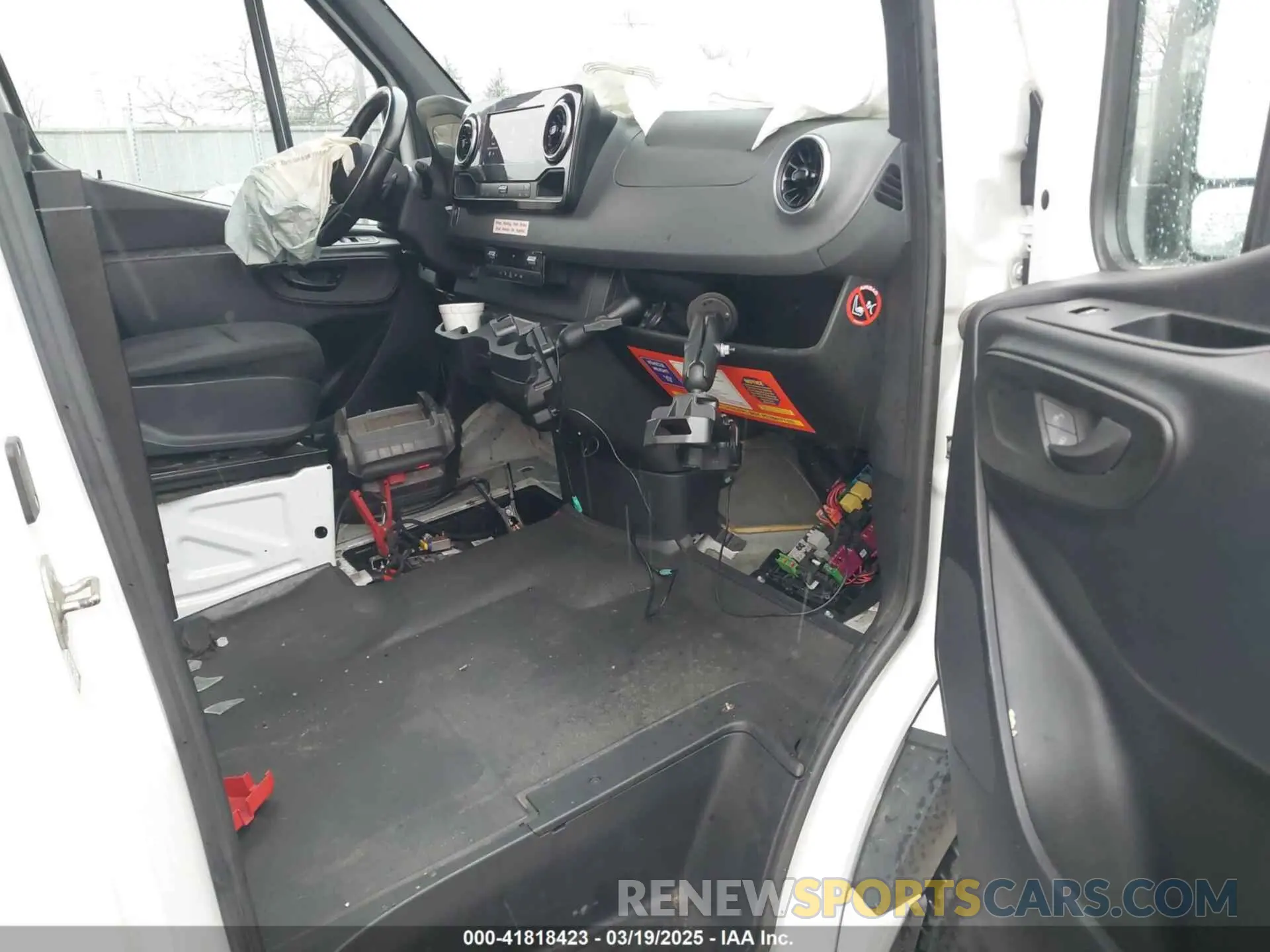 5 Фотография поврежденного автомобиля W1Y4DCHY9MT049716 MERCEDES-BENZ SPRINTER 2500 2021