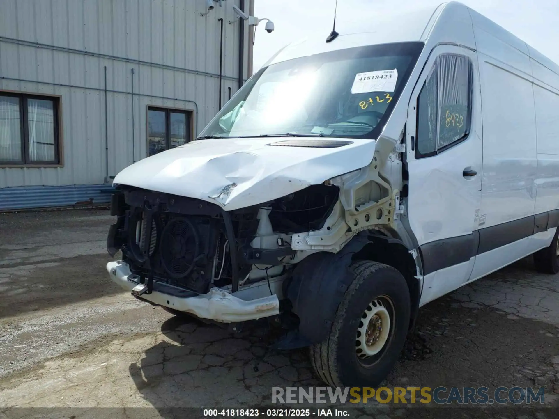 6 Фотография поврежденного автомобиля W1Y4DCHY9MT049716 MERCEDES-BENZ SPRINTER 2500 2021