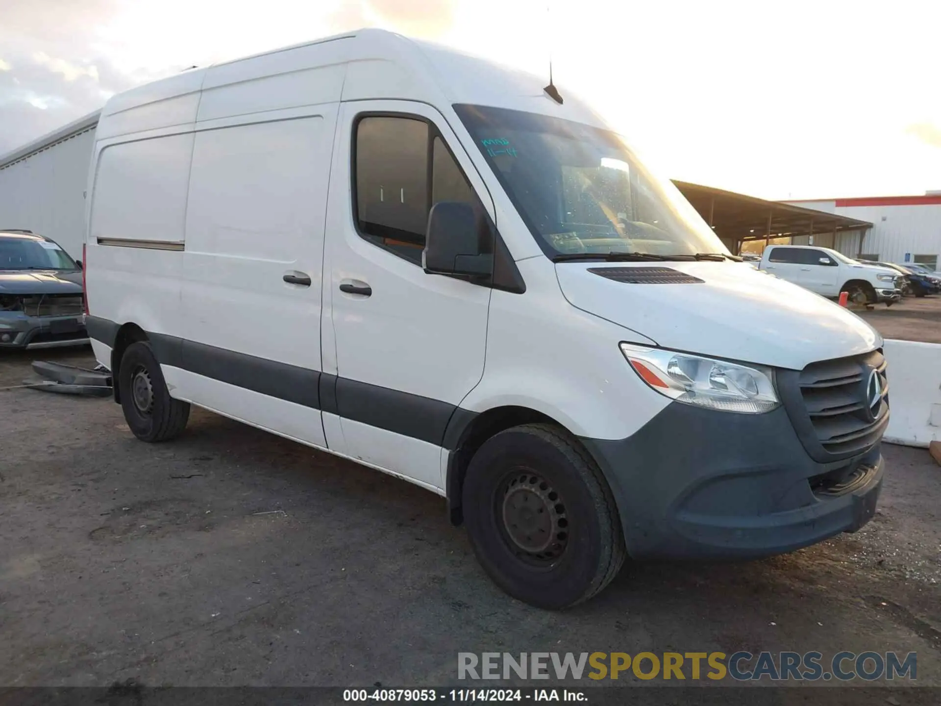 1 Photograph of a damaged car W1Y4EBHY3MT058046 MERCEDES-BENZ SPRINTER 2500 2021
