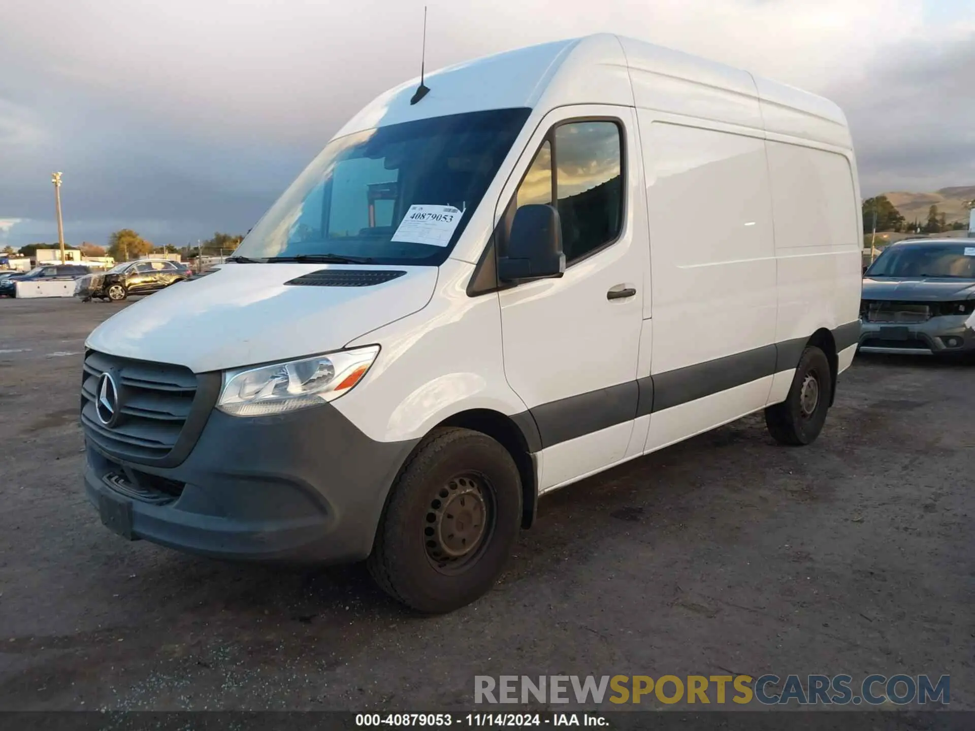 2 Photograph of a damaged car W1Y4EBHY3MT058046 MERCEDES-BENZ SPRINTER 2500 2021