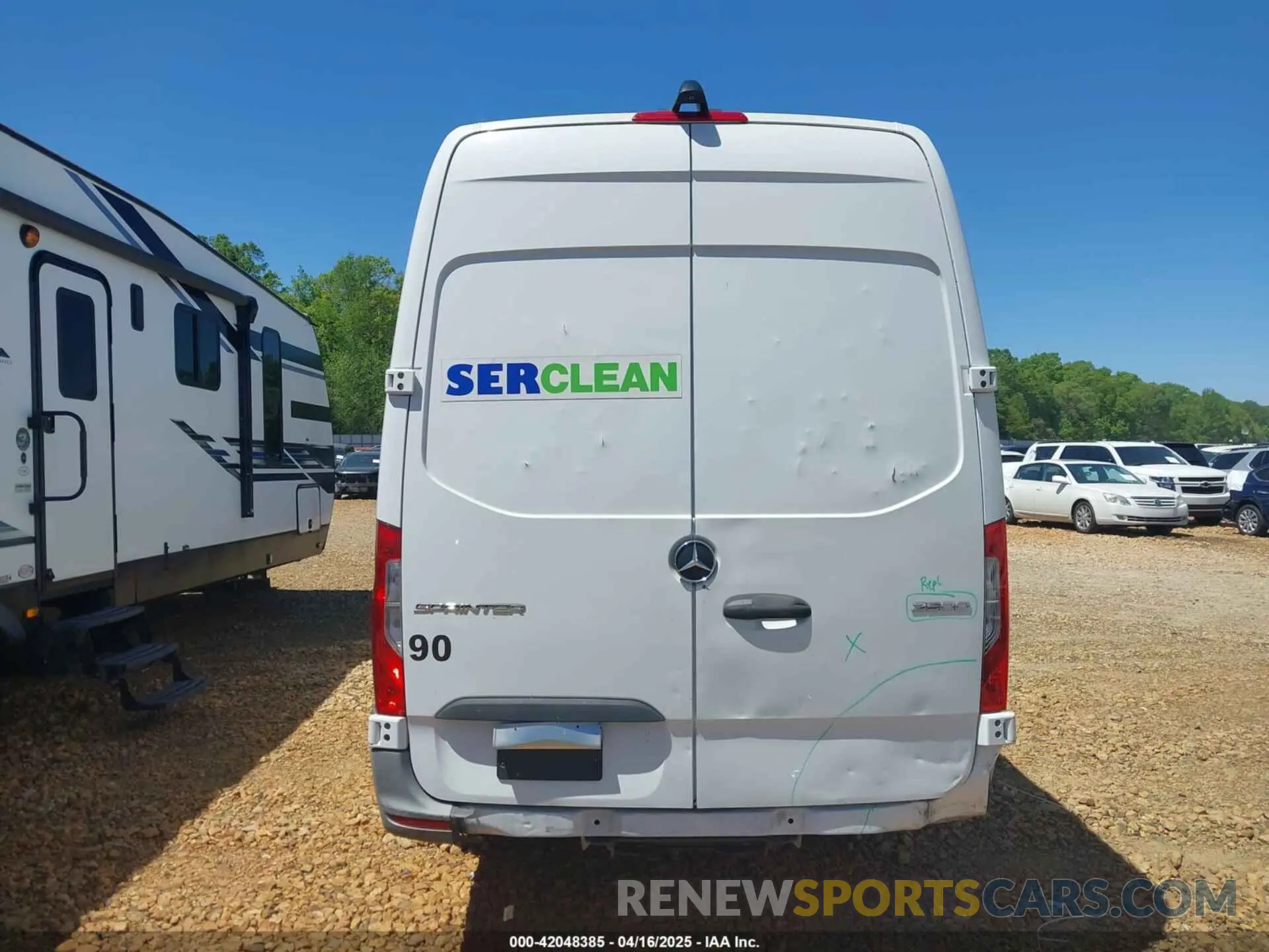 17 Photograph of a damaged car W1Y4ECHY9MT065430 MERCEDES-BENZ SPRINTER 2500 2021