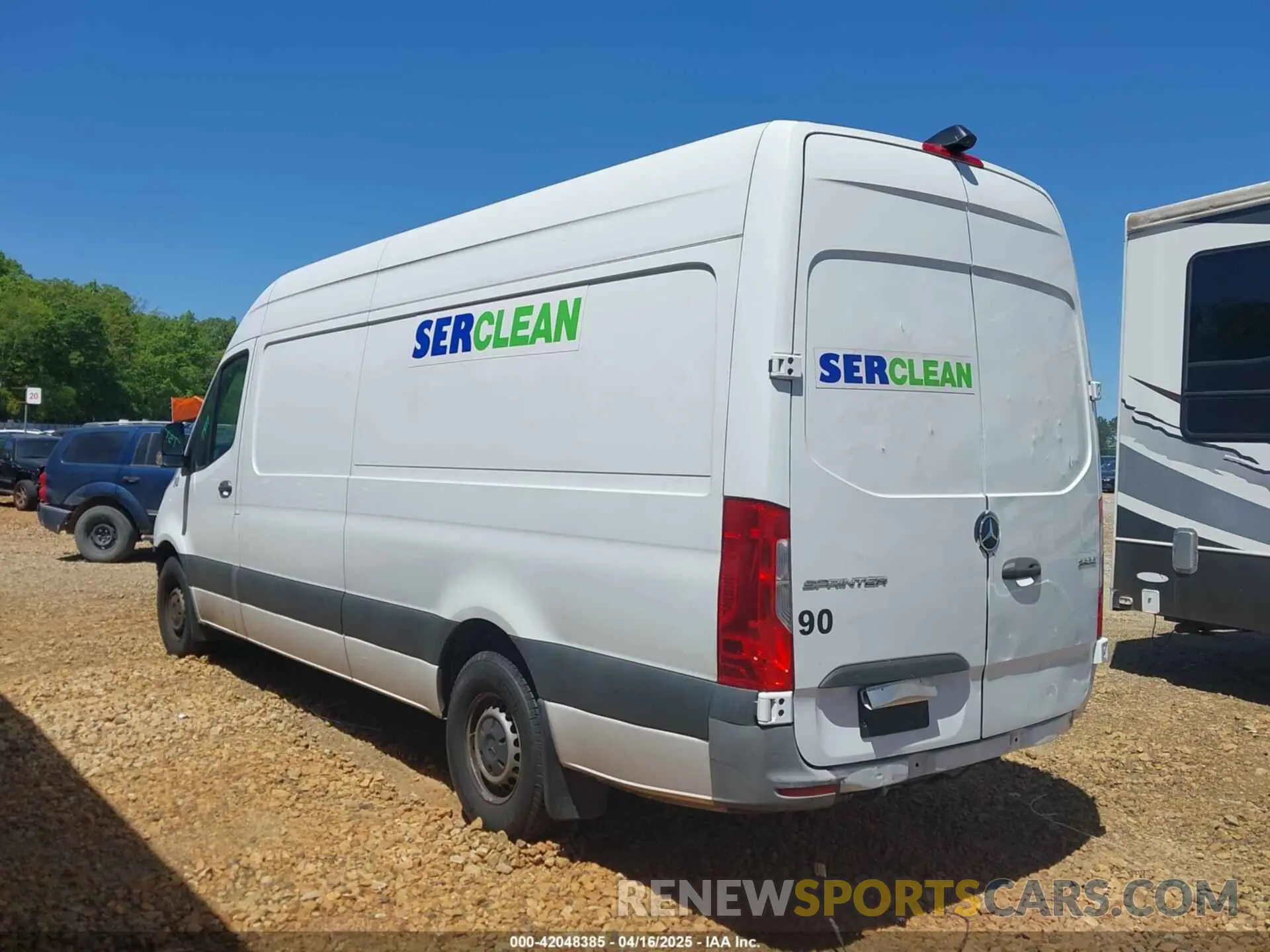 3 Photograph of a damaged car W1Y4ECHY9MT065430 MERCEDES-BENZ SPRINTER 2500 2021