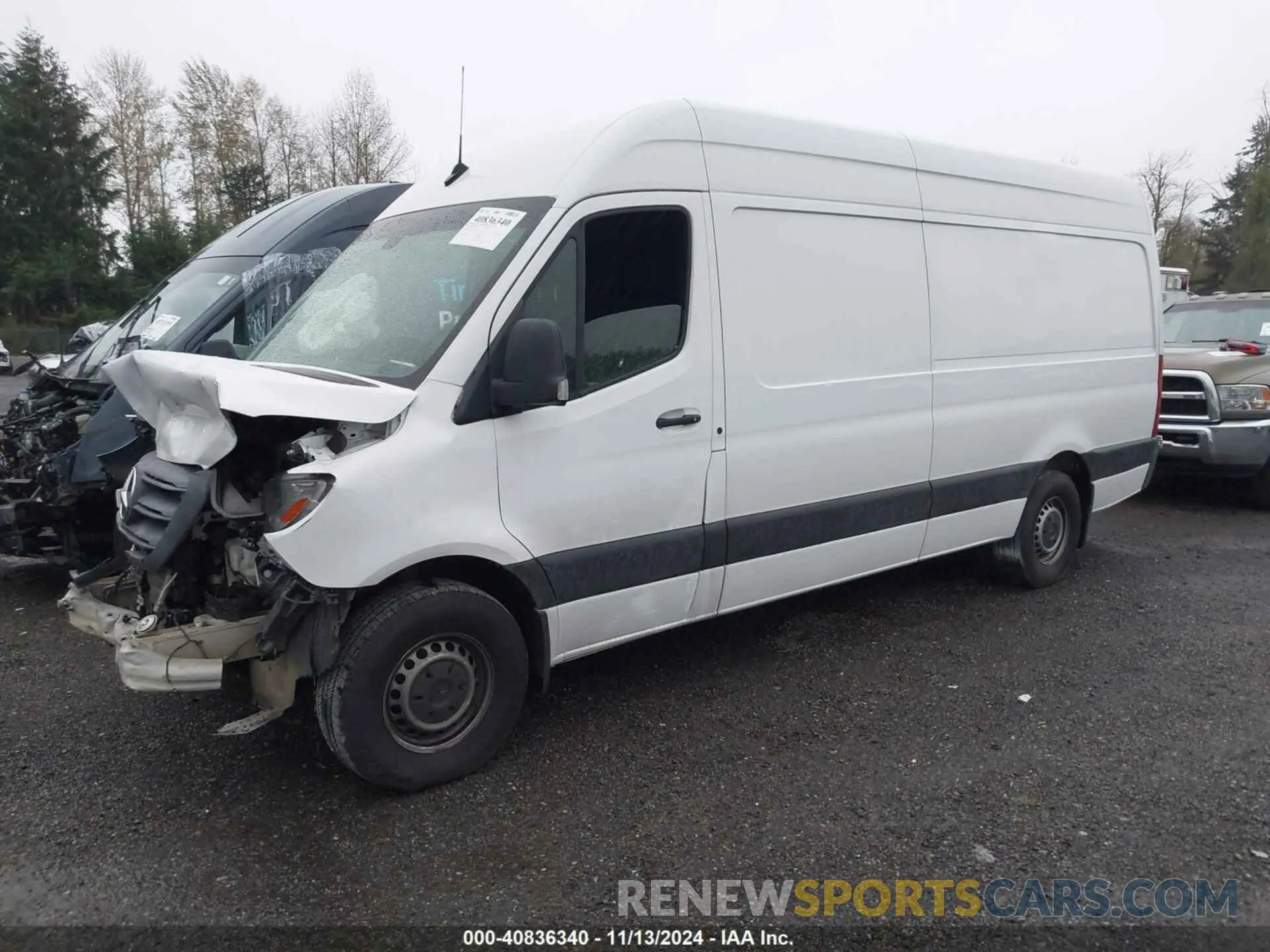 2 Photograph of a damaged car W1Y40CHY0NT095769 MERCEDES-BENZ SPRINTER 2500 2022