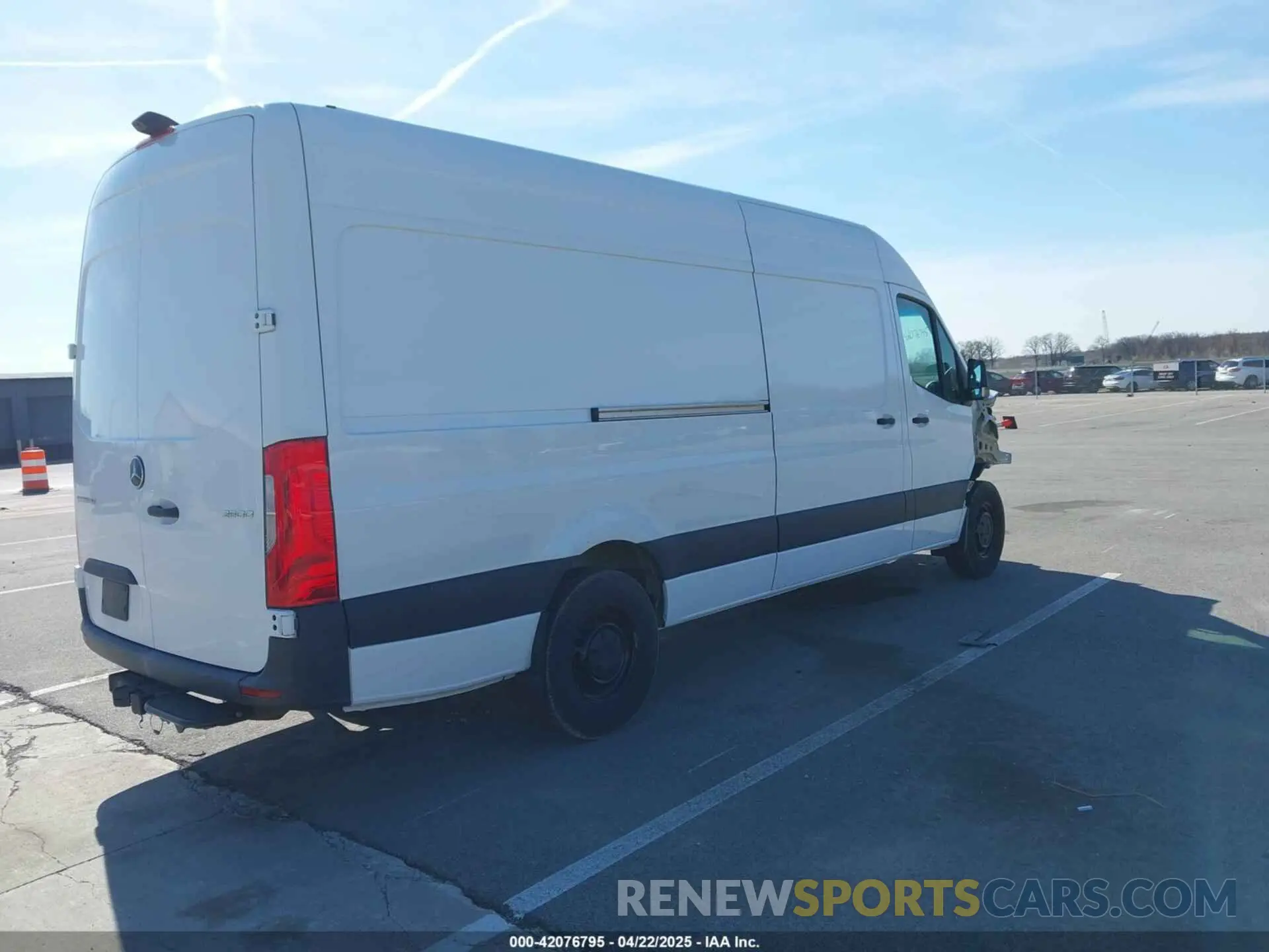 4 Фотография поврежденного автомобиля W1Y40CHY3NT120776 MERCEDES-BENZ SPRINTER 2500 2022