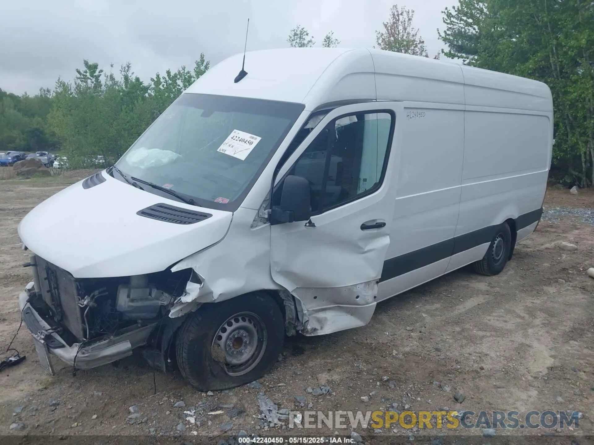 2 Фотография поврежденного автомобиля W1Y40CHY4NT089909 MERCEDES-BENZ SPRINTER 2500 2022