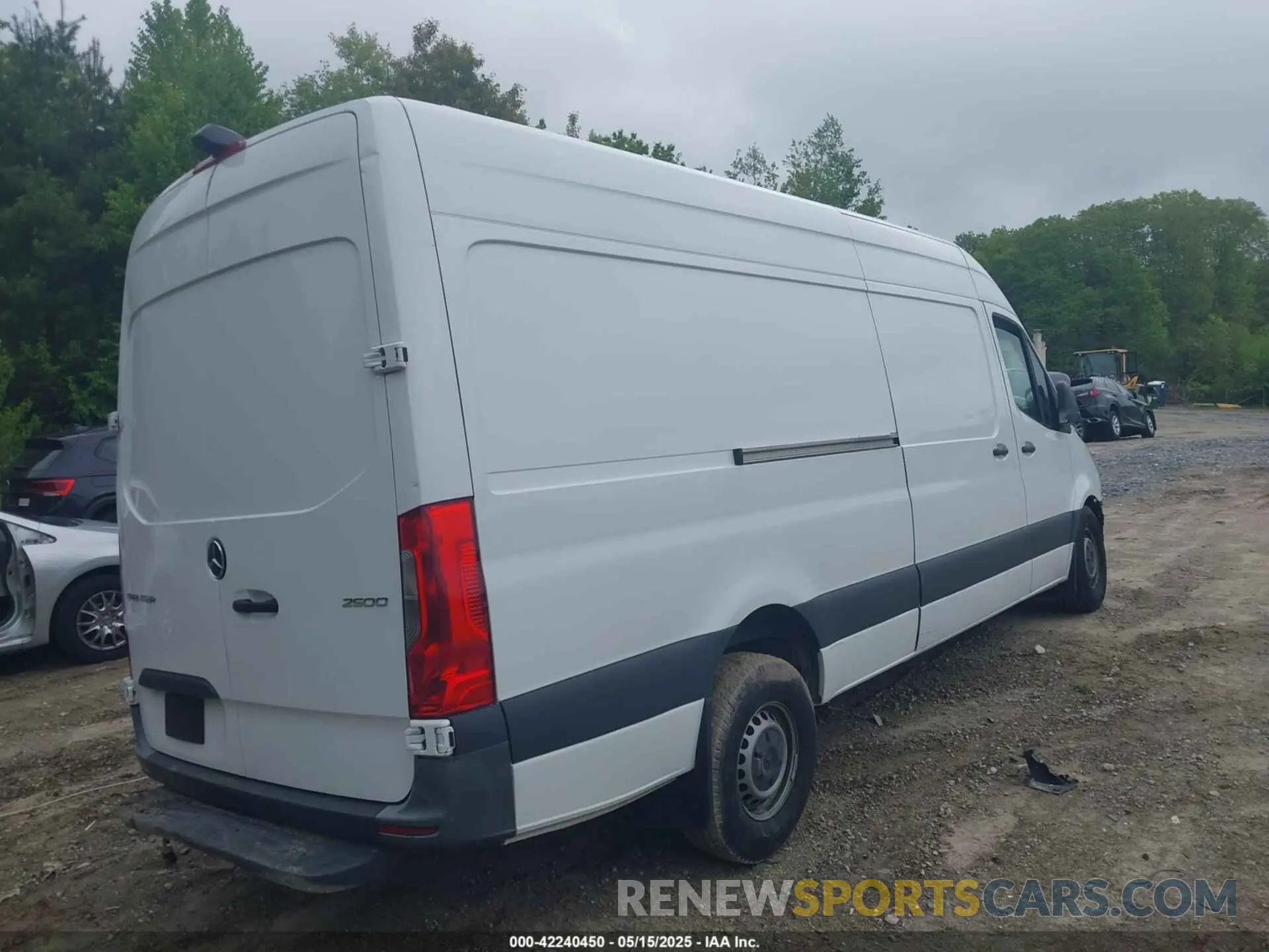 4 Фотография поврежденного автомобиля W1Y40CHY4NT089909 MERCEDES-BENZ SPRINTER 2500 2022