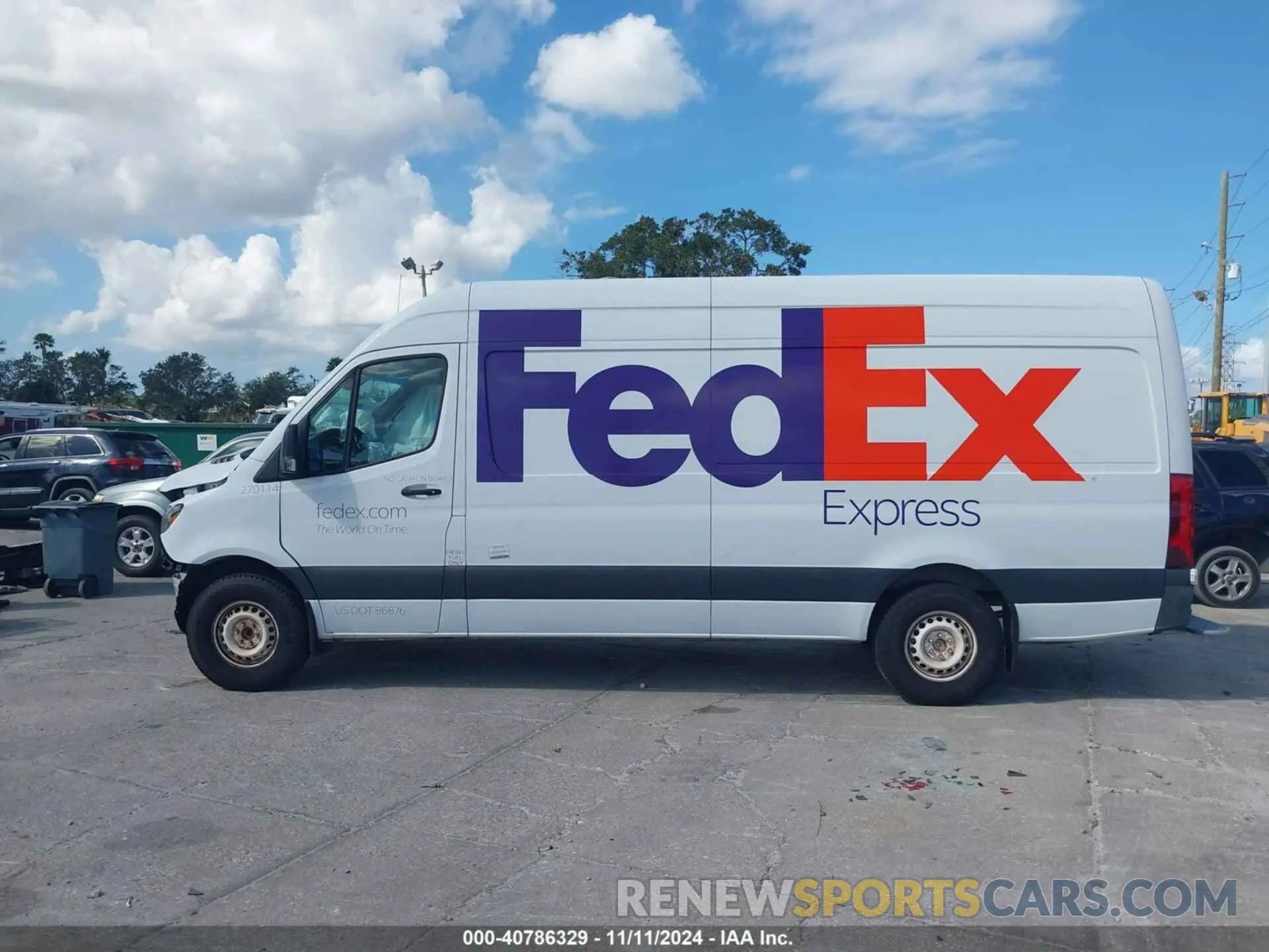 15 Photograph of a damaged car W1Y4DCHY2NT092747 MERCEDES-BENZ SPRINTER 2500 2022