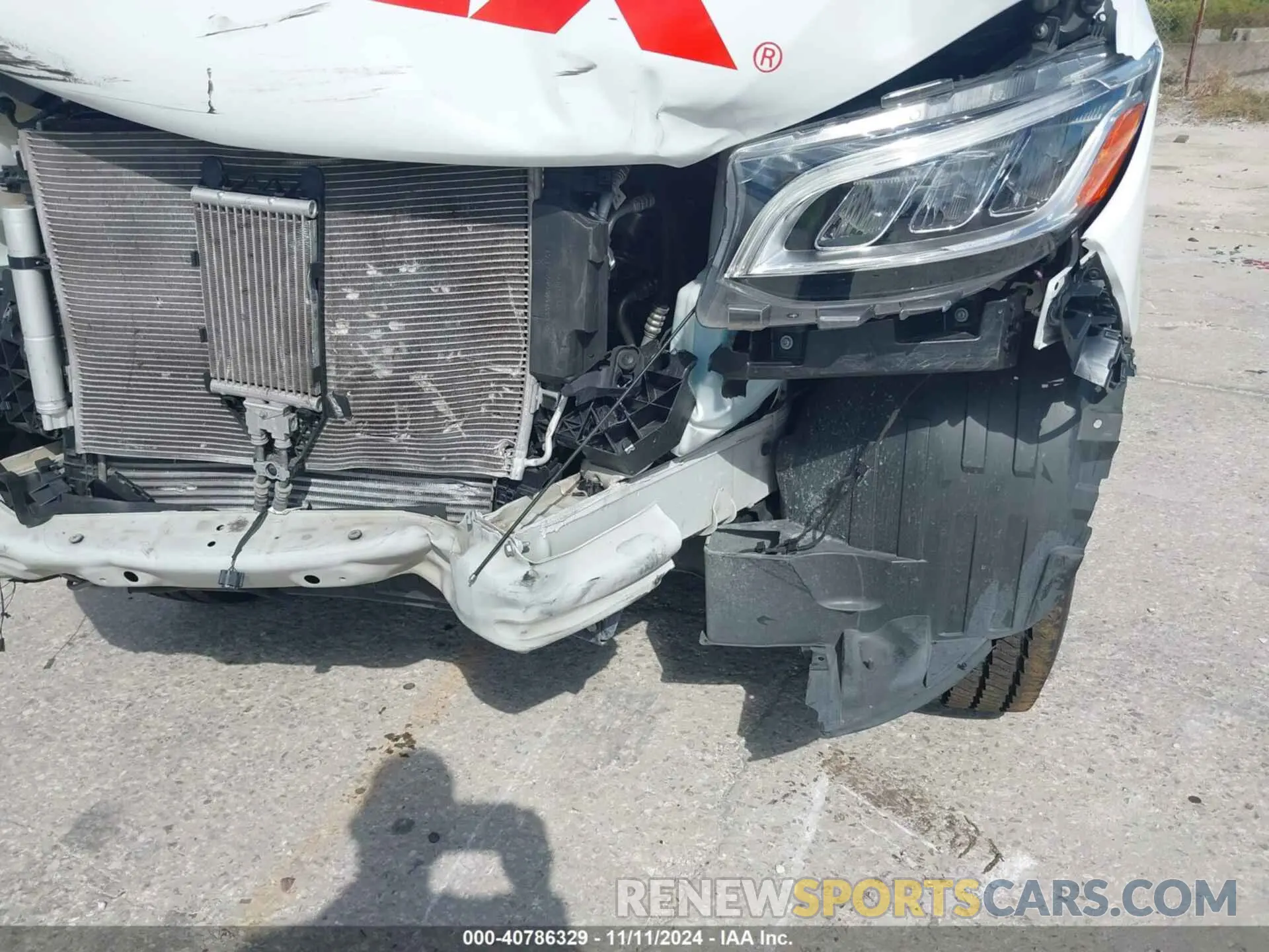 20 Photograph of a damaged car W1Y4DCHY2NT092747 MERCEDES-BENZ SPRINTER 2500 2022