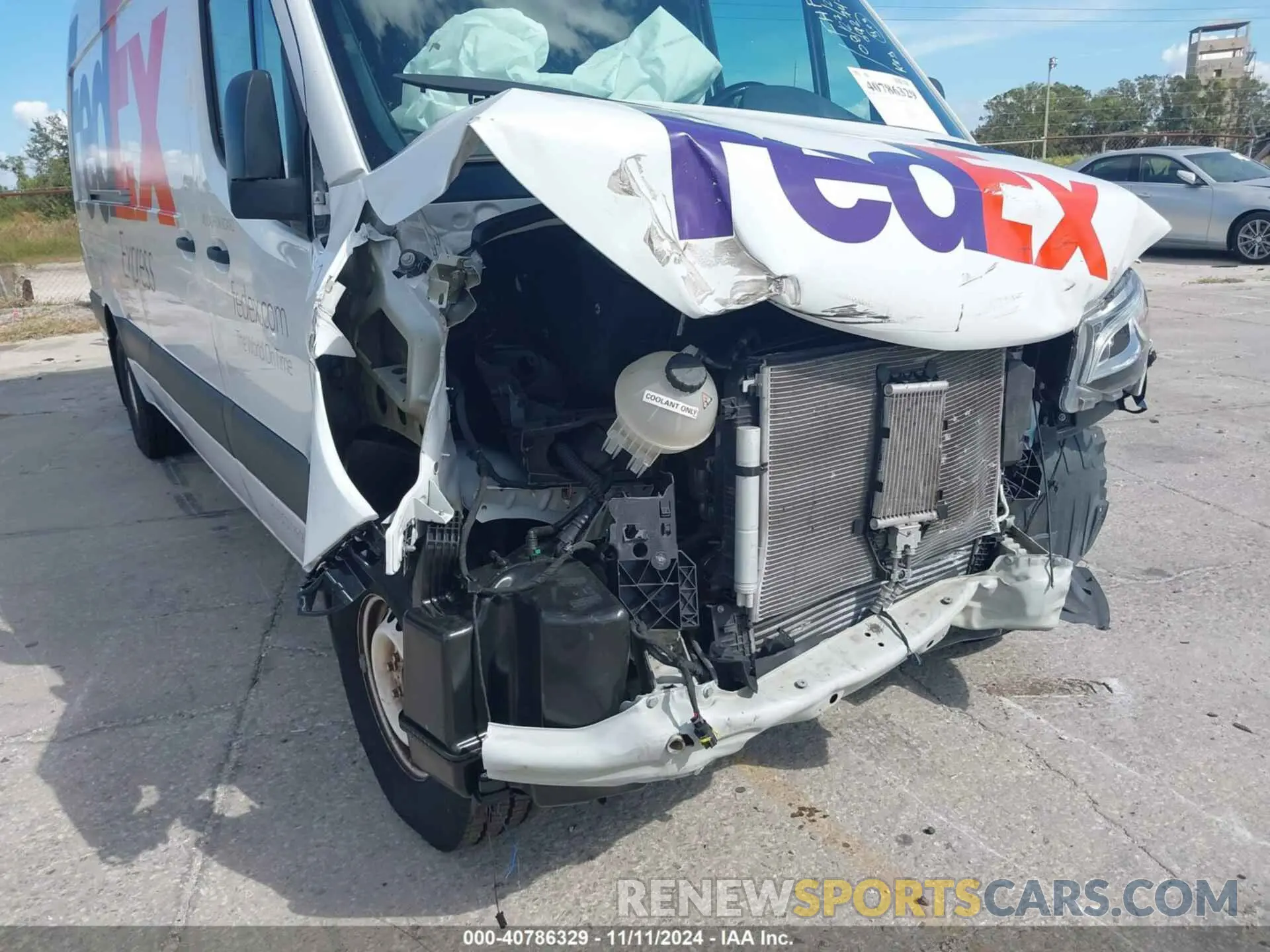 21 Photograph of a damaged car W1Y4DCHY2NT092747 MERCEDES-BENZ SPRINTER 2500 2022