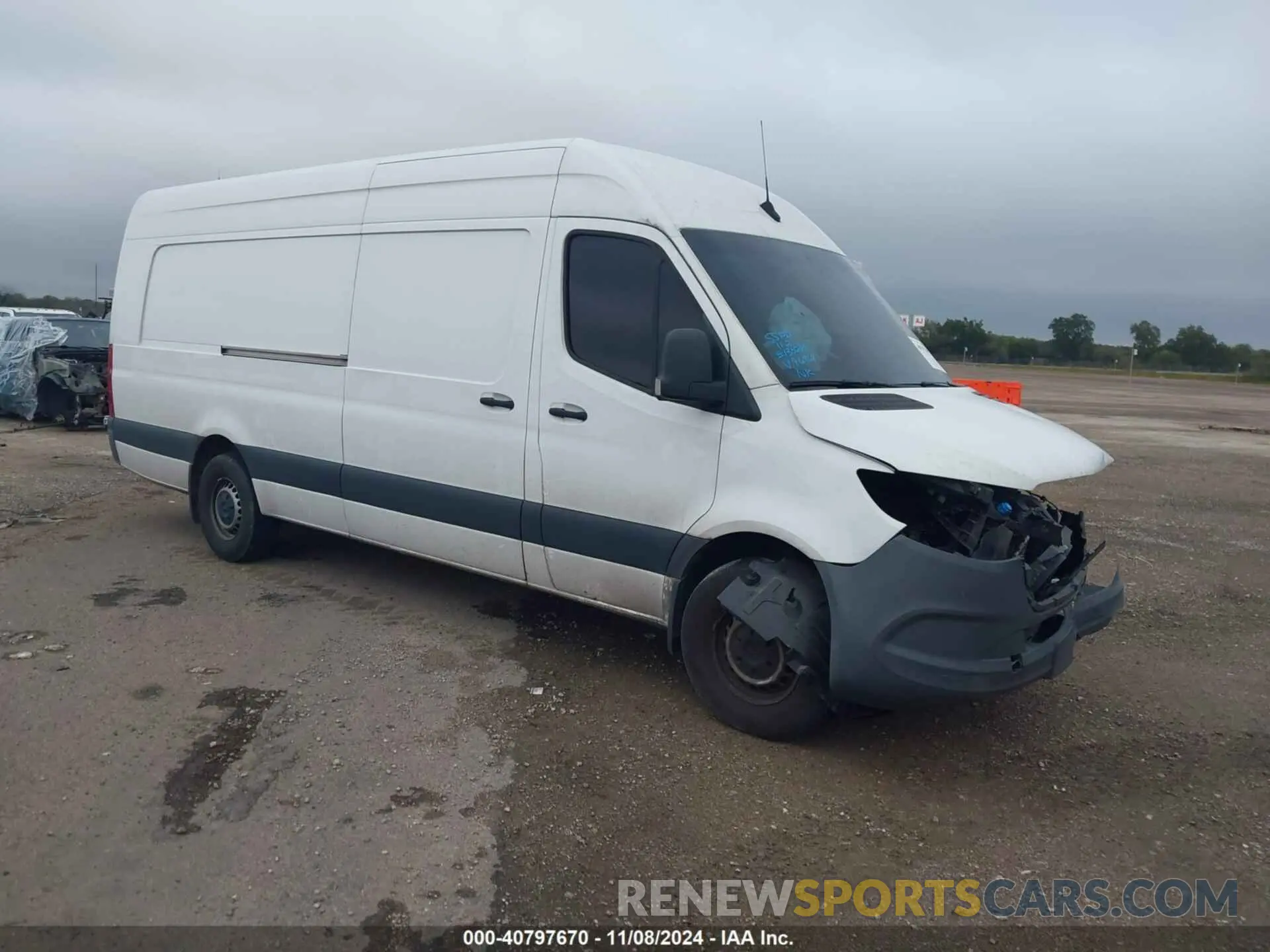 1 Photograph of a damaged car W1Y4DDHY5NT086768 MERCEDES-BENZ SPRINTER 2500 2022