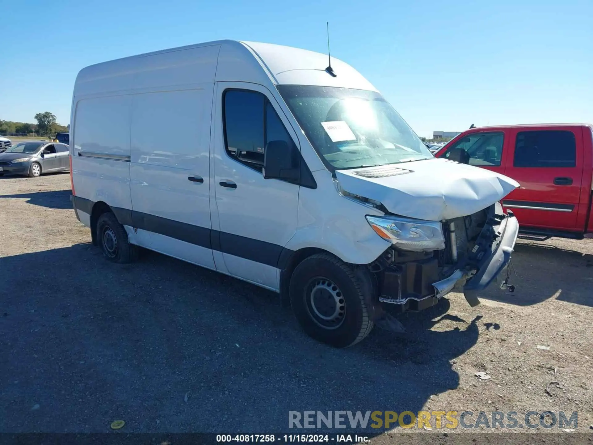 1 Photograph of a damaged car W1Y4EBHY1NT105169 MERCEDES-BENZ SPRINTER 2500 2022