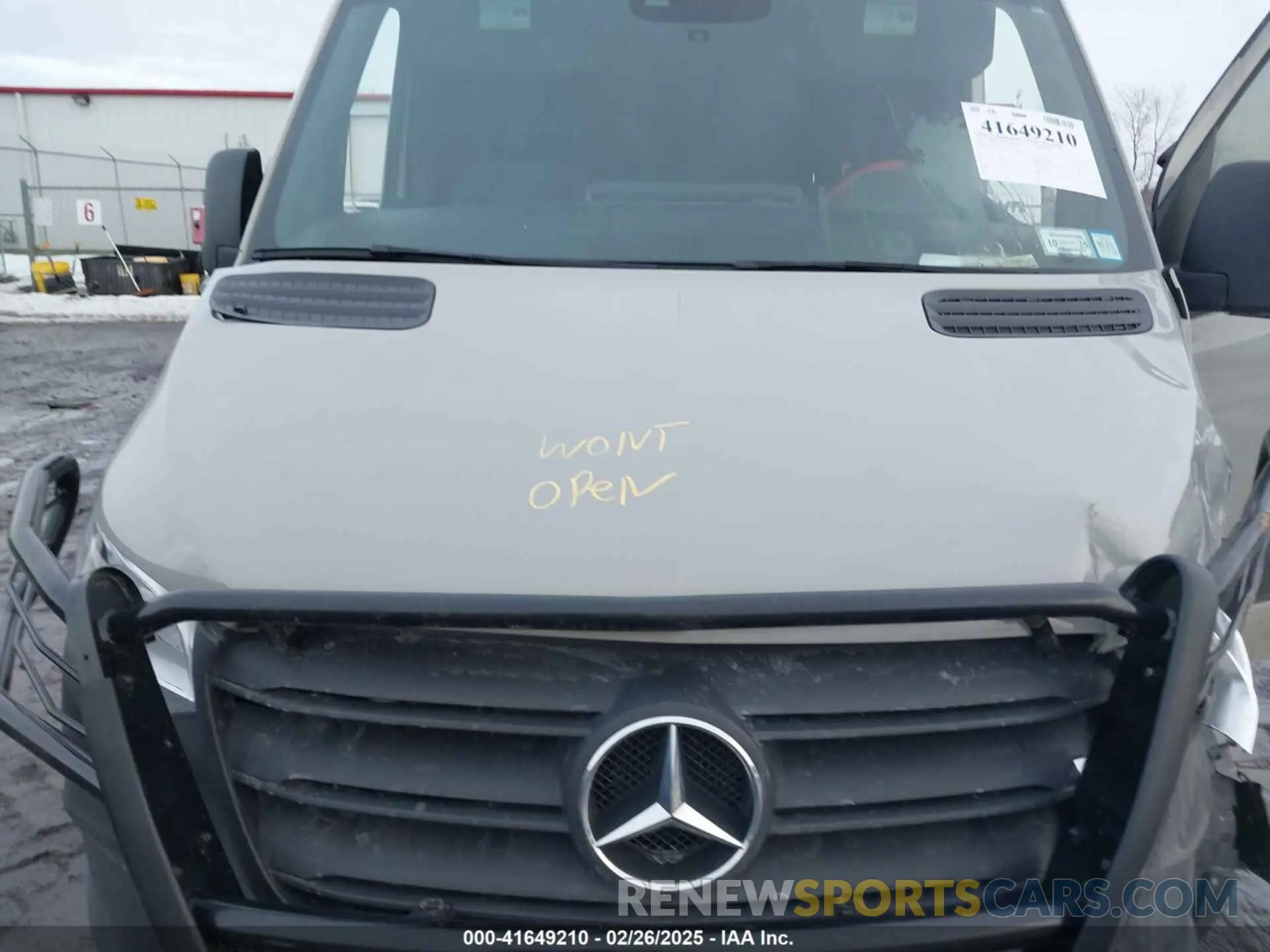 10 Фотография поврежденного автомобиля W1Y4EBVY0NT112828 MERCEDES-BENZ SPRINTER 2500 2022