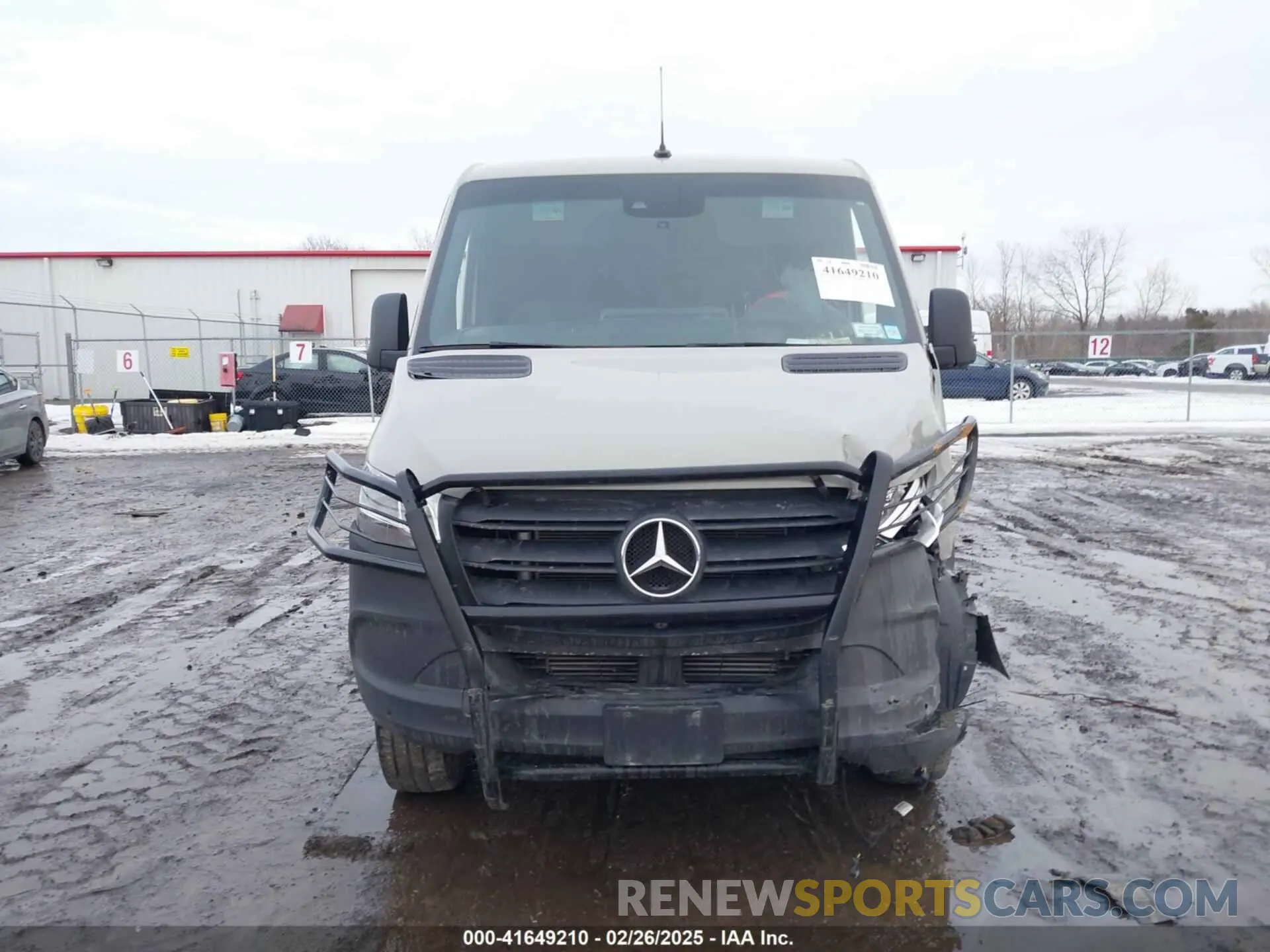 12 Фотография поврежденного автомобиля W1Y4EBVY0NT112828 MERCEDES-BENZ SPRINTER 2500 2022