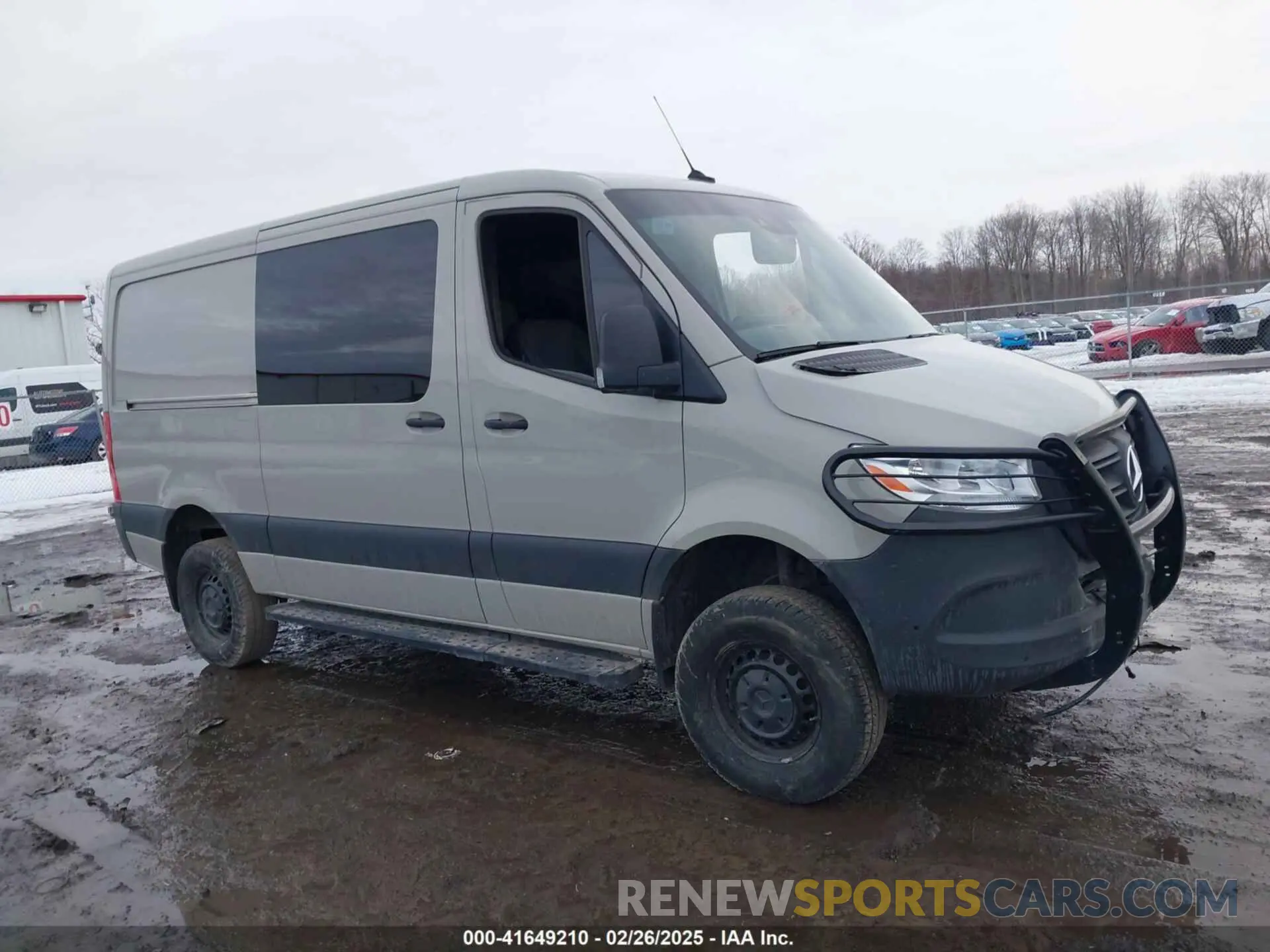 13 Фотография поврежденного автомобиля W1Y4EBVY0NT112828 MERCEDES-BENZ SPRINTER 2500 2022