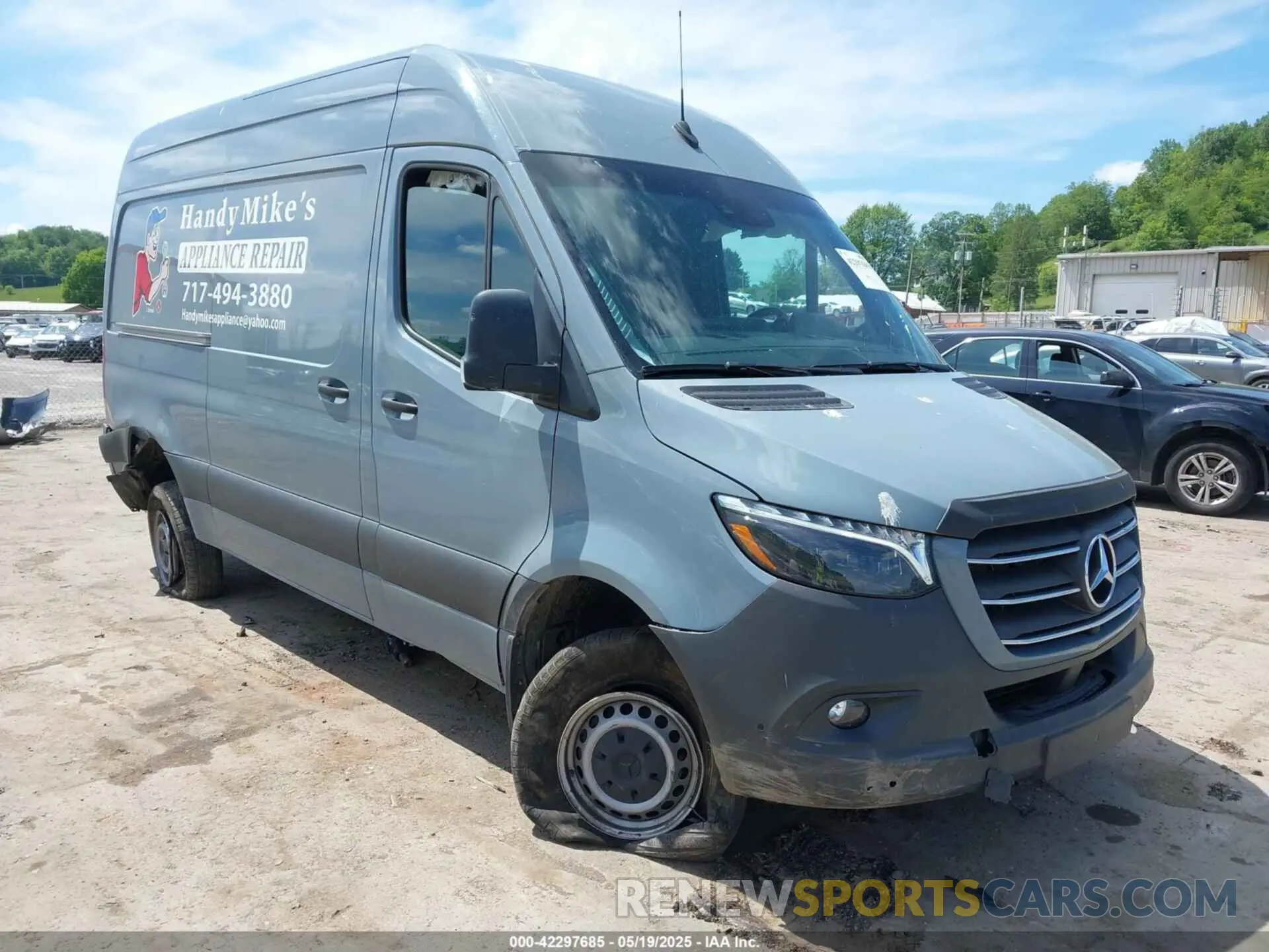 1 Photograph of a damaged car W1Y4EBVYXNT102355 MERCEDES-BENZ SPRINTER 2500 2022