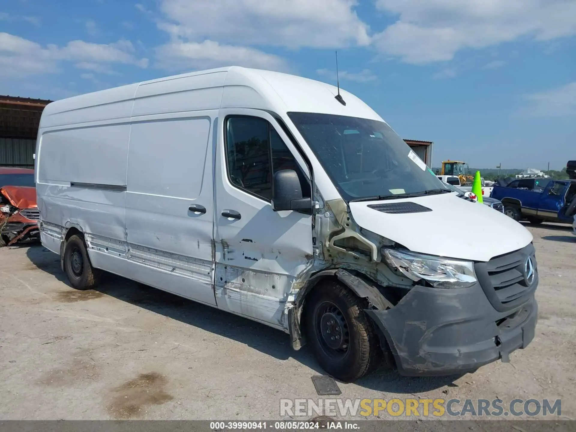 1 Photograph of a damaged car W1Y4ECHY8NT092037 MERCEDES-BENZ SPRINTER 2500 2022