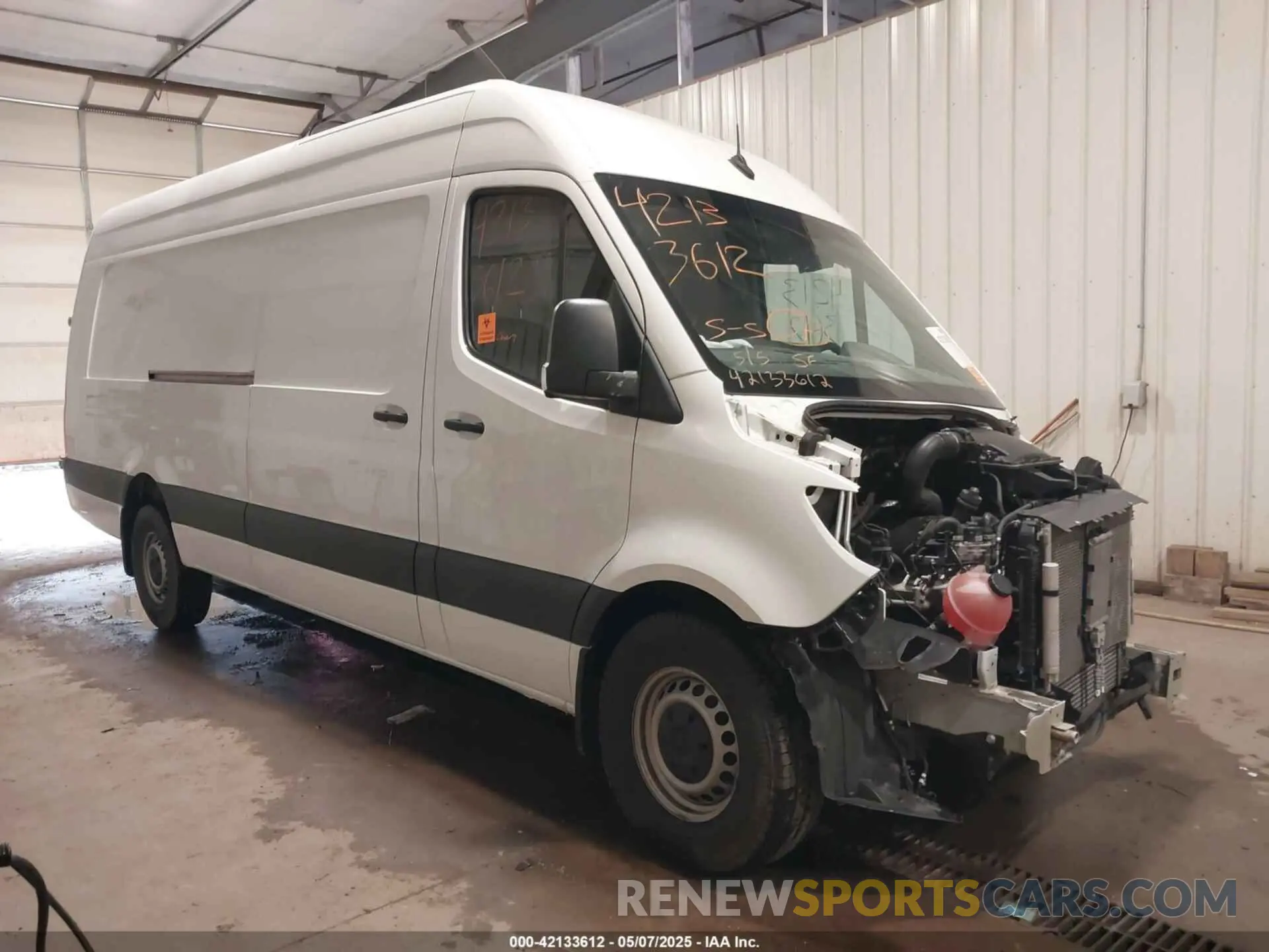1 Photograph of a damaged car W1Y4EDHY3NT112667 MERCEDES-BENZ SPRINTER 2500 2022