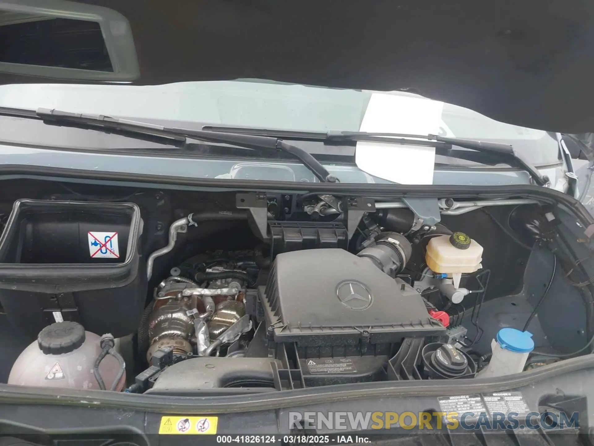 10 Photograph of a damaged car W1W4NBVY8PT131445 MERCEDES-BENZ SPRINTER 2500 2023
