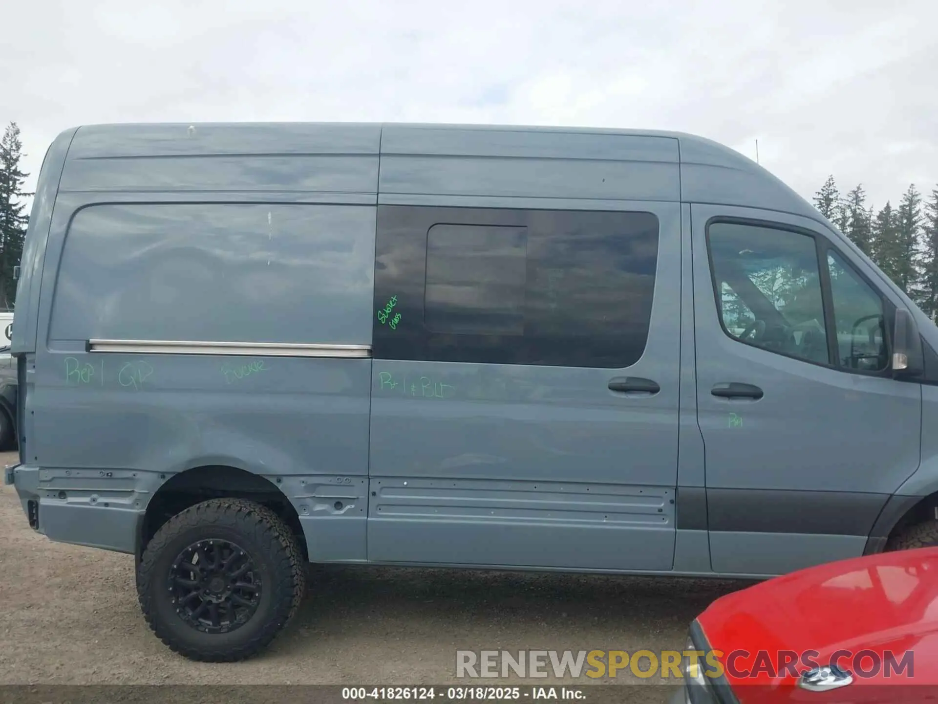 14 Photograph of a damaged car W1W4NBVY8PT131445 MERCEDES-BENZ SPRINTER 2500 2023