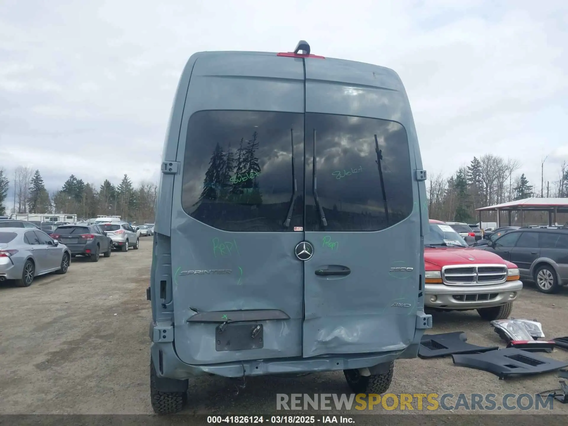 17 Photograph of a damaged car W1W4NBVY8PT131445 MERCEDES-BENZ SPRINTER 2500 2023