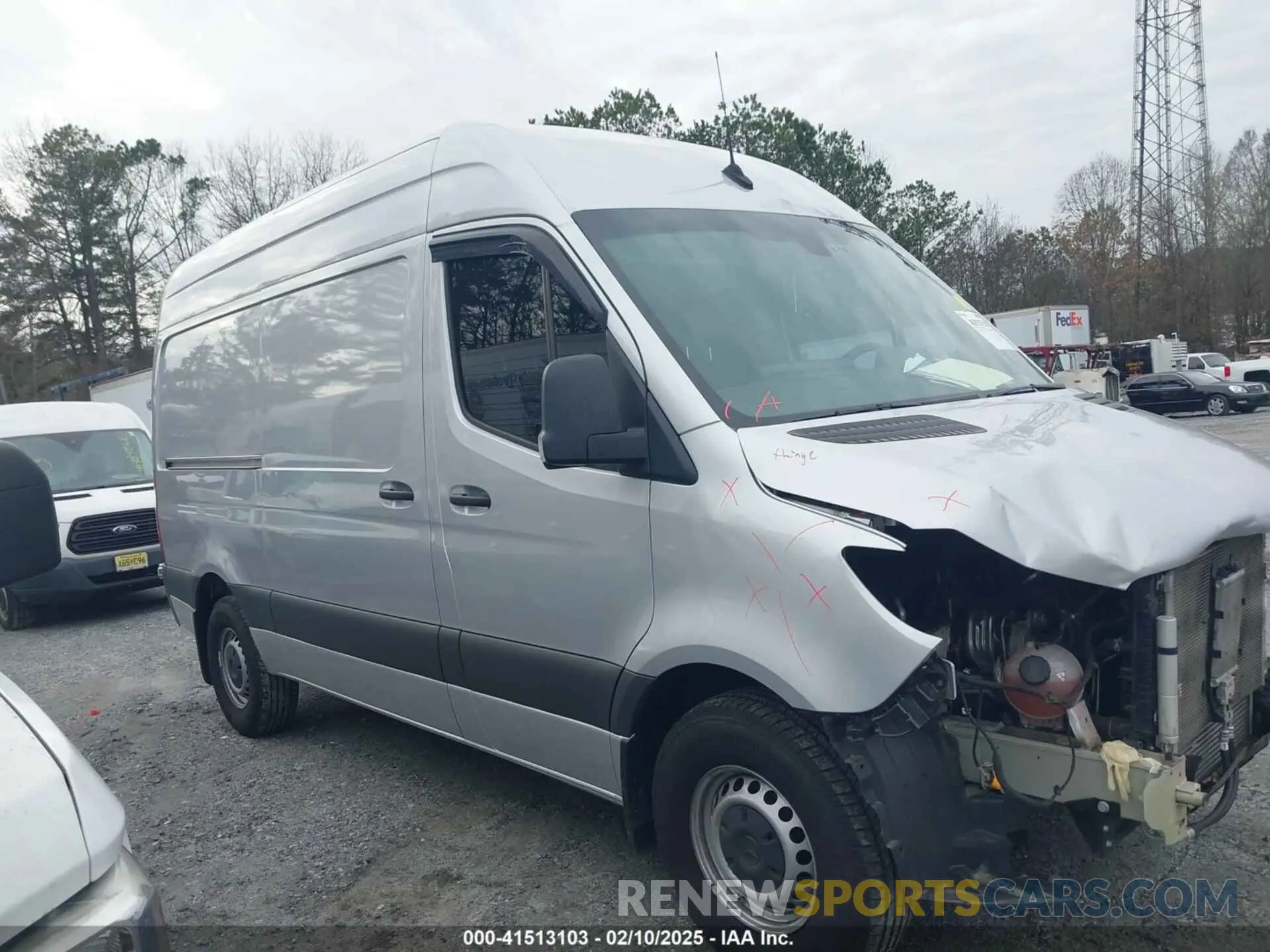 14 Photograph of a damaged car W1Y40BHYXPT139483 MERCEDES-BENZ SPRINTER 2500 2023