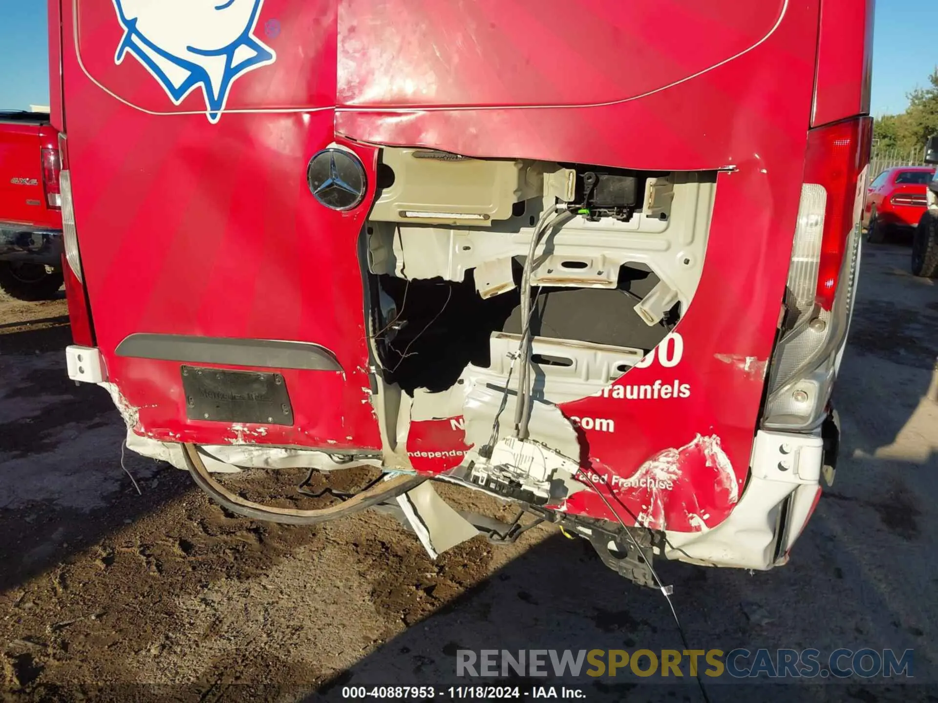 6 Photograph of a damaged car W1Y40CHY6PT124422 MERCEDES-BENZ SPRINTER 2500 2023