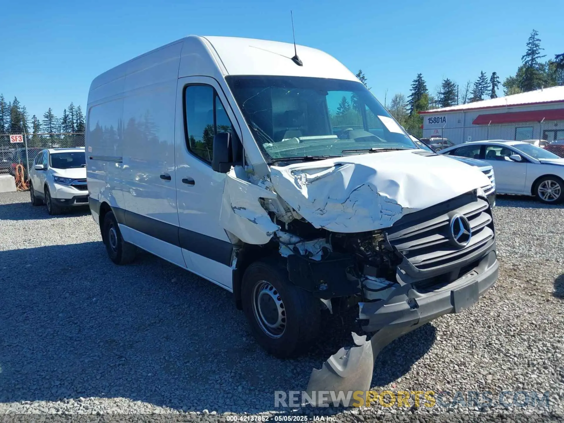 6 Photograph of a damaged car W1Y4KBHY4PT139571 MERCEDES-BENZ SPRINTER 2500 2023