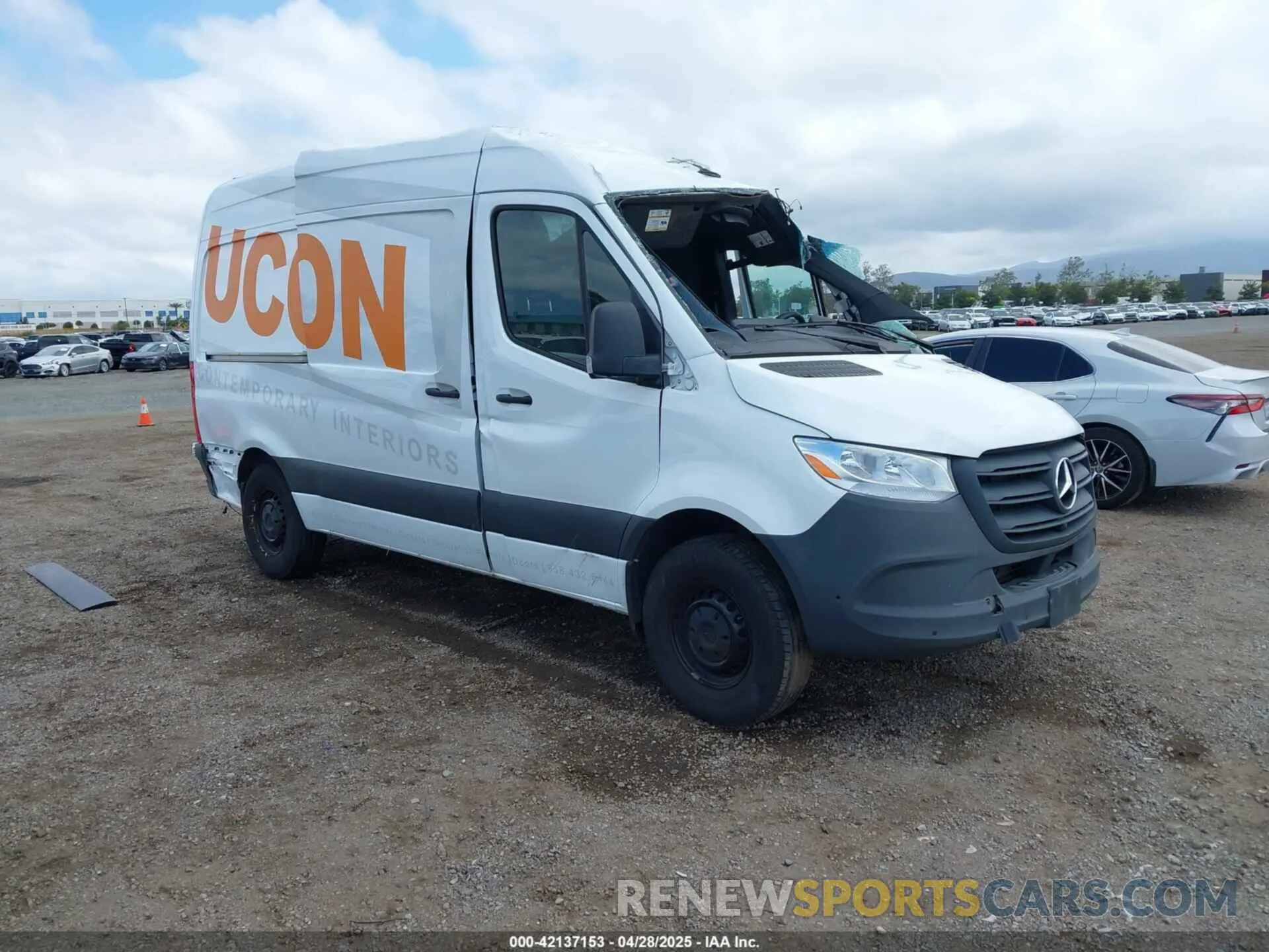 1 Photograph of a damaged car W1Y4KBHY7PT146269 MERCEDES-BENZ SPRINTER 2500 2023
