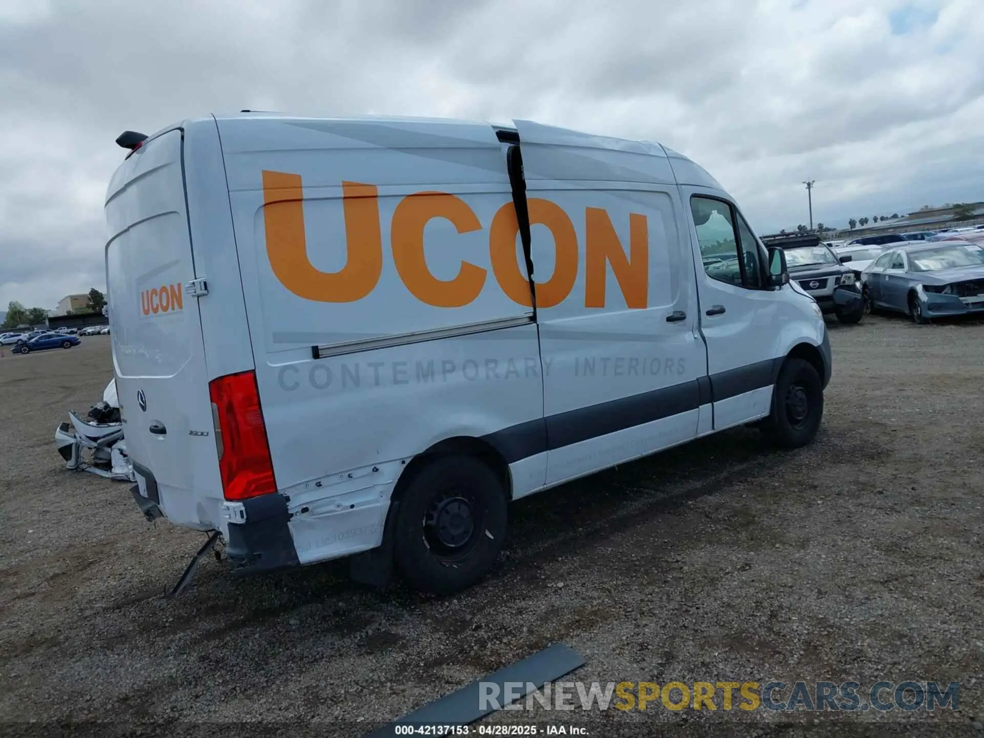 4 Photograph of a damaged car W1Y4KBHY7PT146269 MERCEDES-BENZ SPRINTER 2500 2023