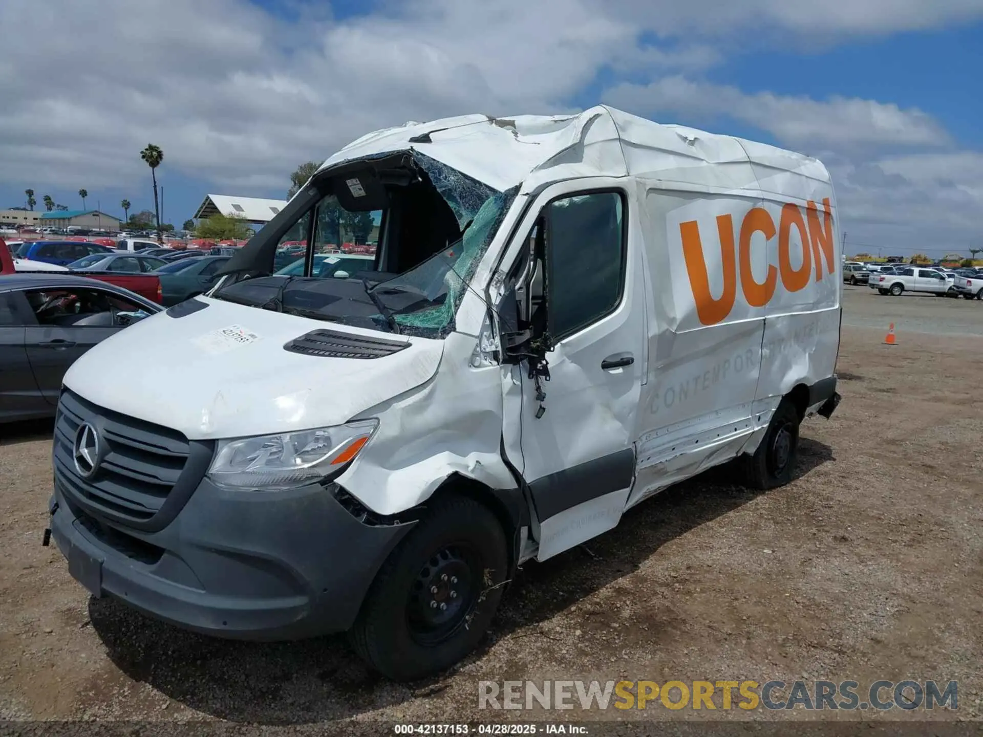 6 Photograph of a damaged car W1Y4KBHY7PT146269 MERCEDES-BENZ SPRINTER 2500 2023