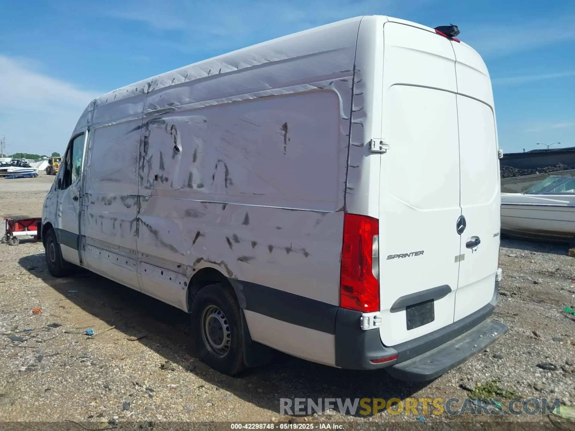 3 Фотография поврежденного автомобиля W1Y4KCHY3PT126512 MERCEDES-BENZ SPRINTER 2500 2023